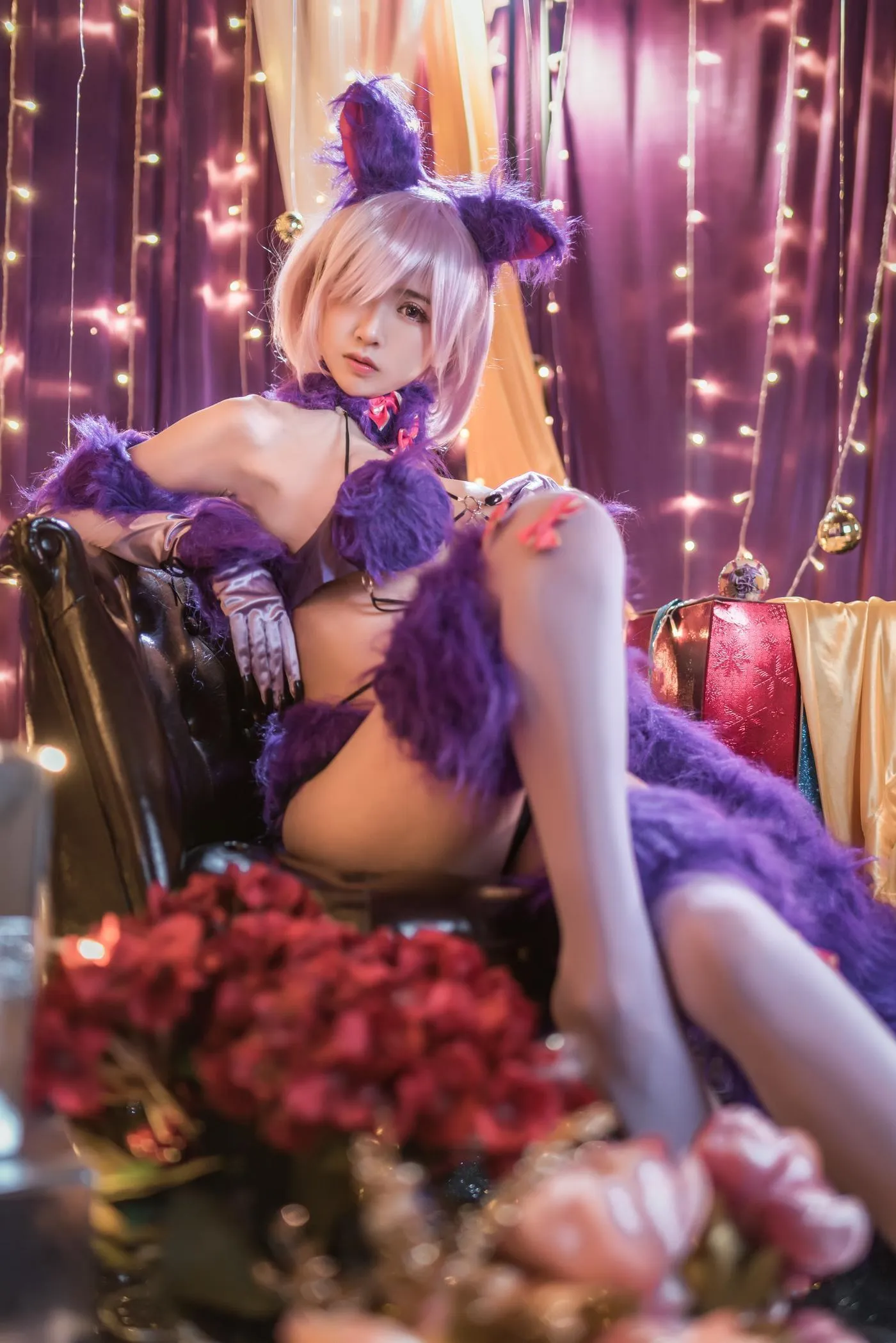 鳗鱼霏儿 – NO.37 紫色礼装 [10P]插图9