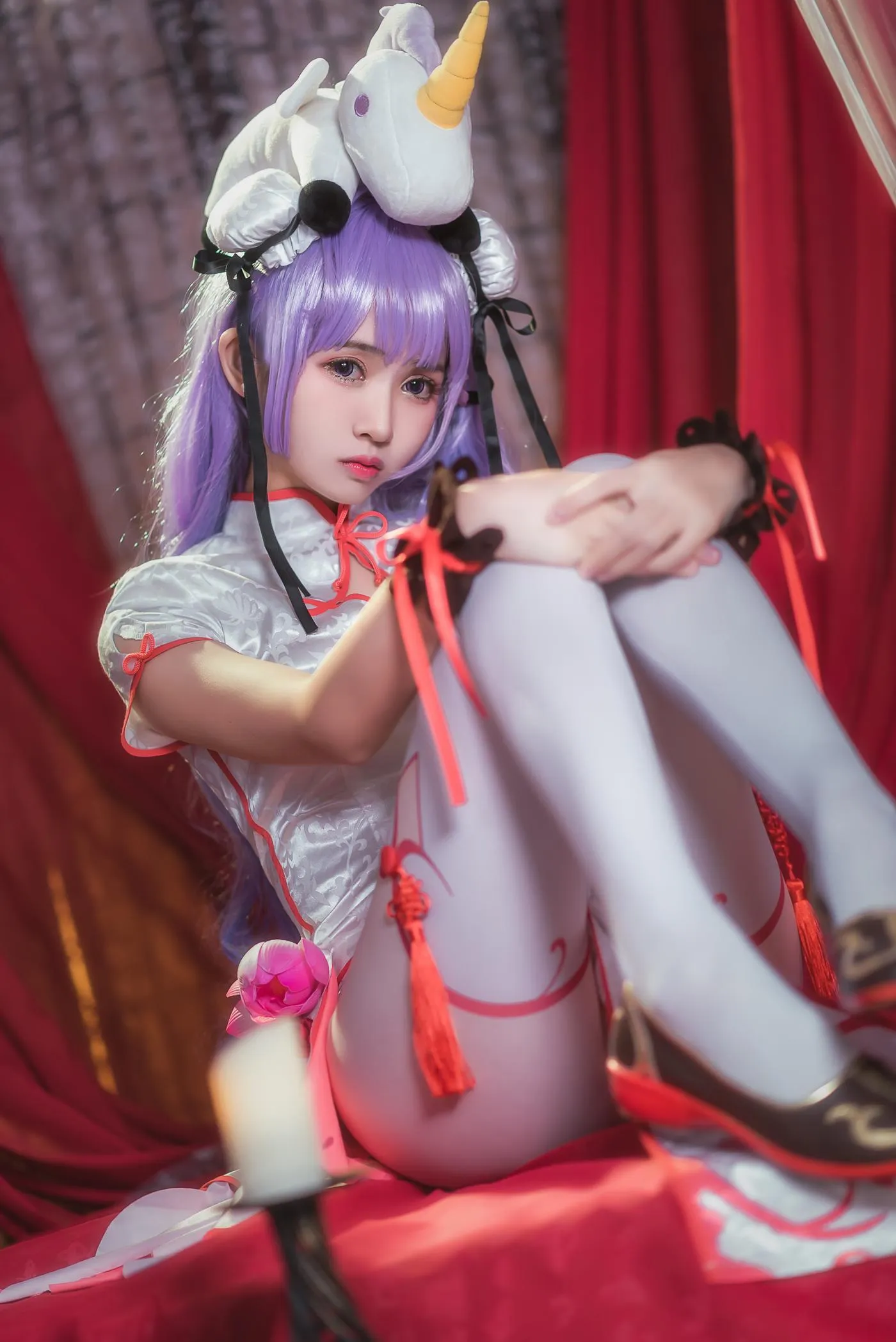 鳗鱼霏儿 – NO.43 碧蓝华裳 独角兽 [10P]插图6