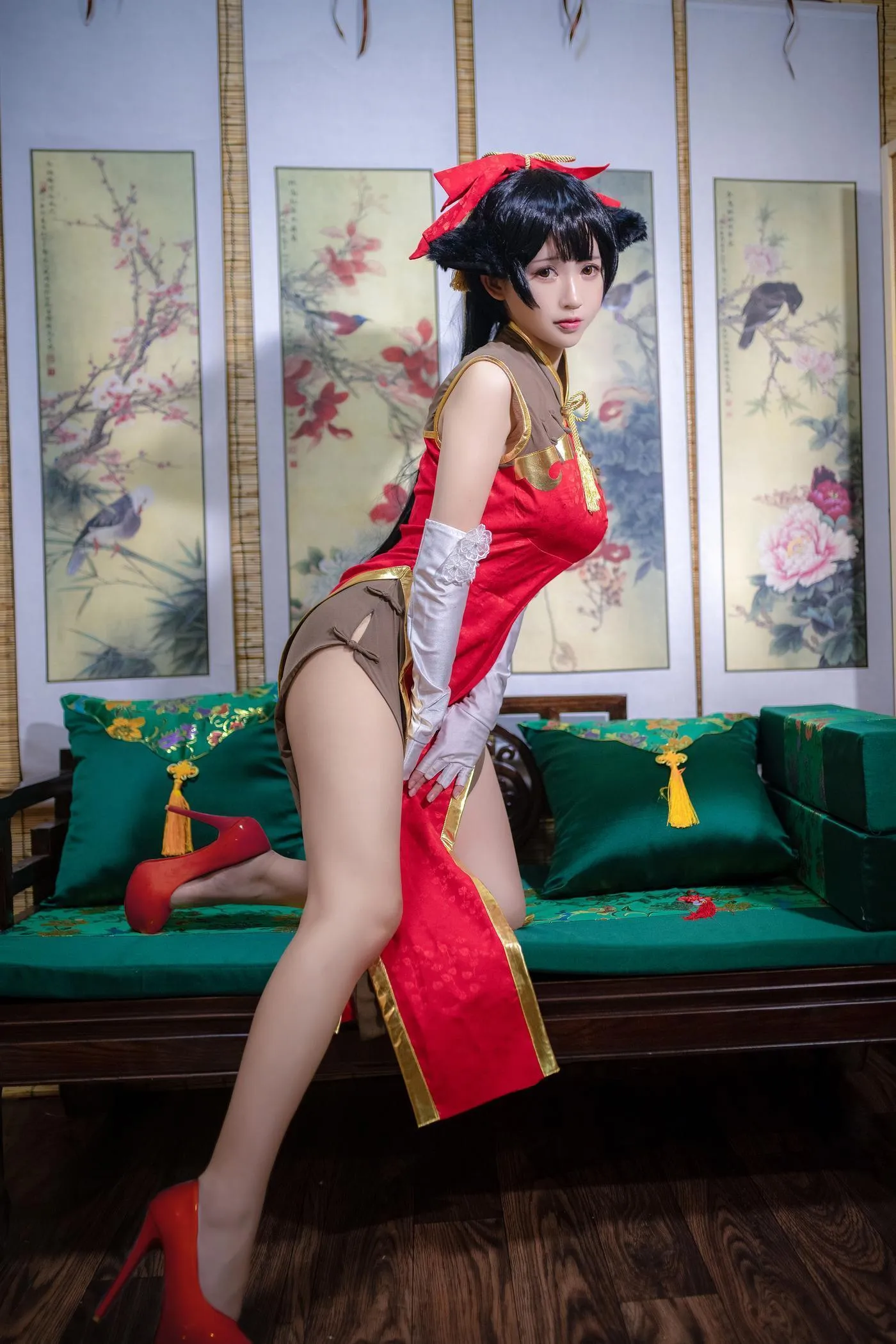 鳗鱼霏儿 – NO.44 碧蓝华裳 高雄 [12P]插图6