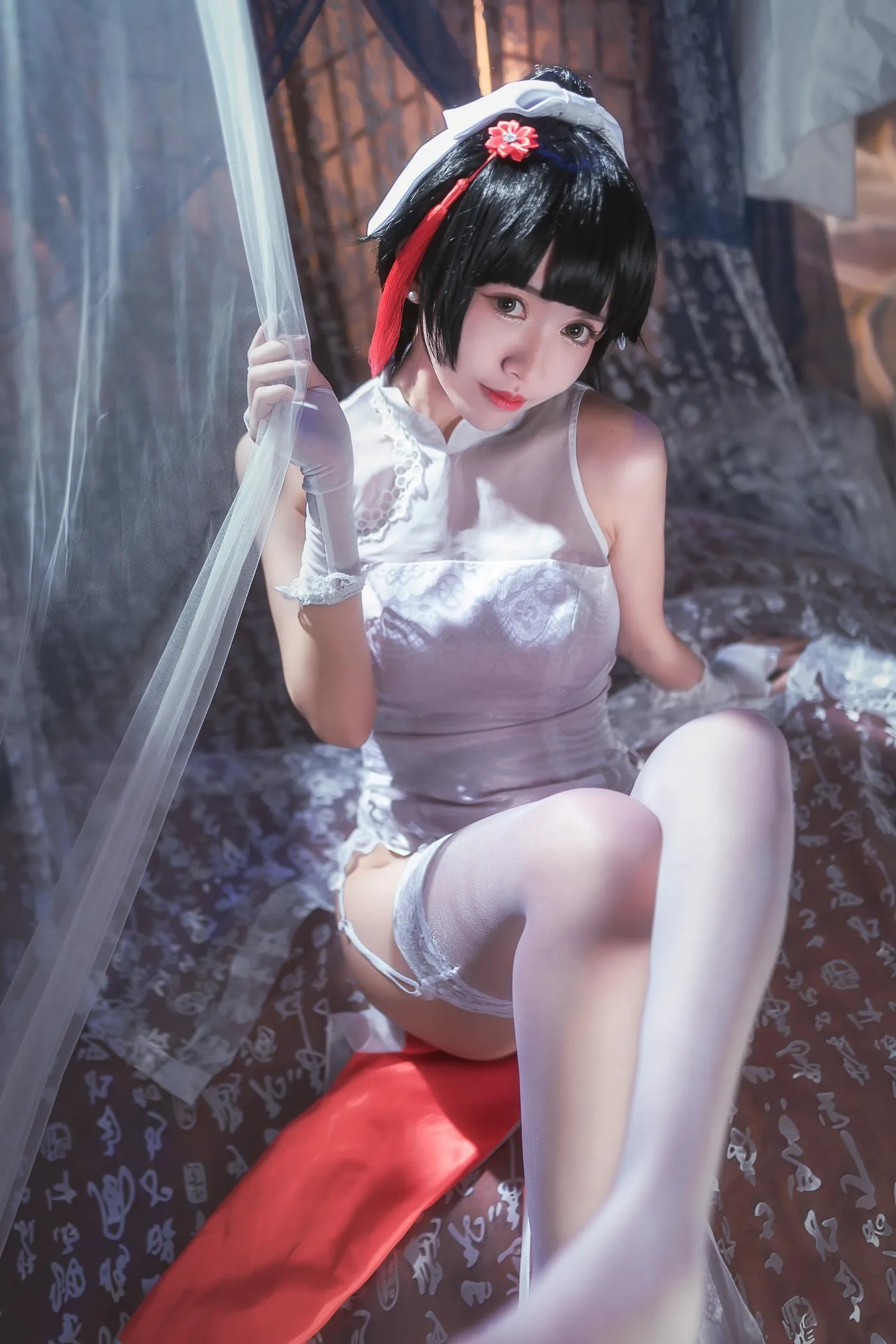 鳗鱼霏儿 – NO.45 碧蓝华裳 高雄2 [13P]插图9