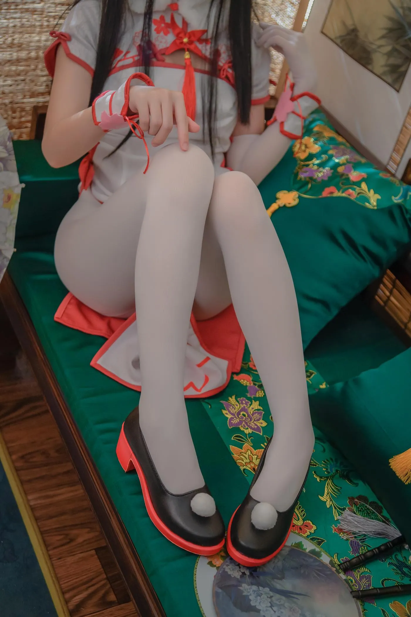 鳗鱼霏儿 – NO.47 碧蓝华裳 夕暮 [16P]插图8