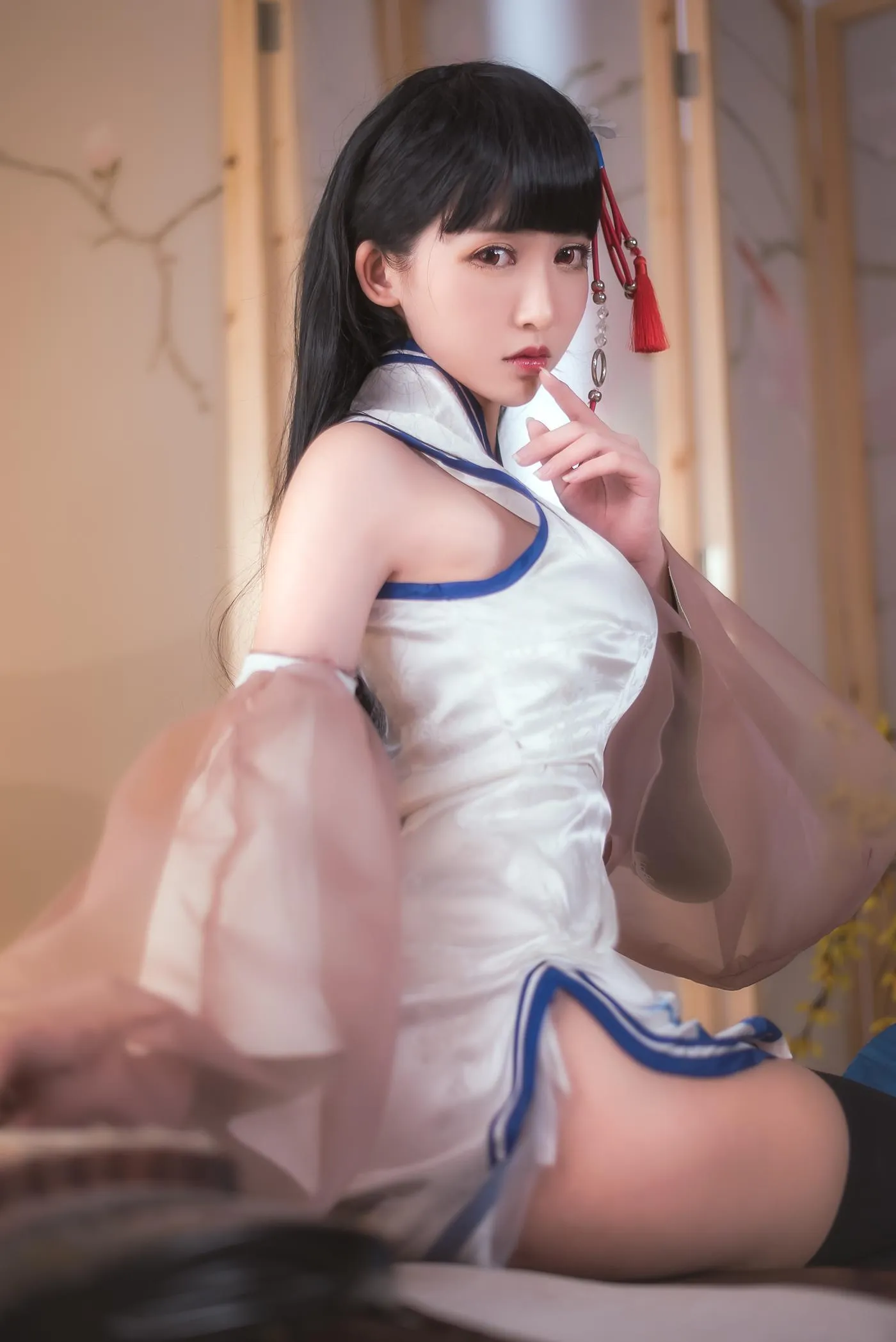 鳗鱼霏儿 – NO.49 碧蓝华裳 逸仙 [16P]插图5
