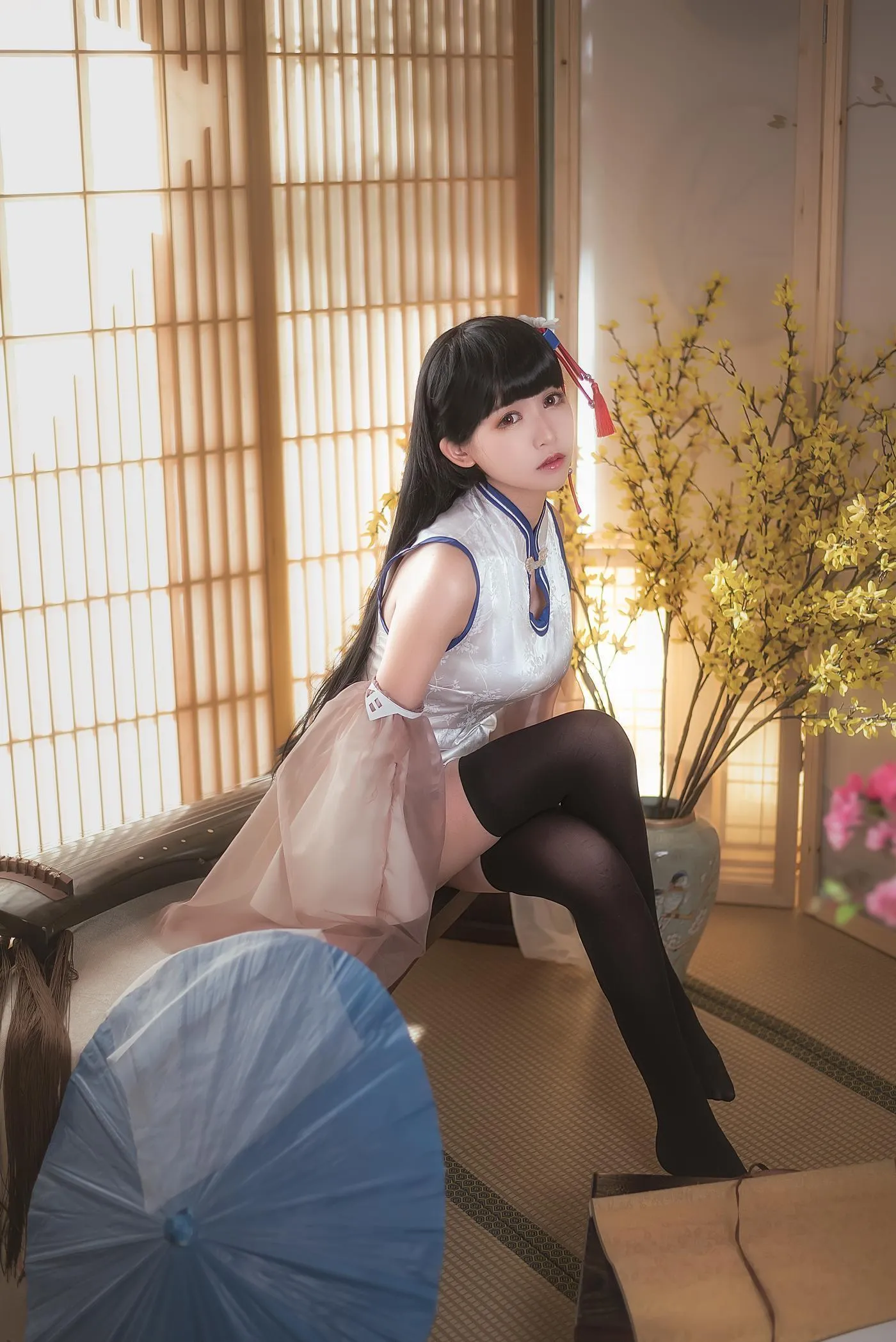 鳗鱼霏儿 – NO.49 碧蓝华裳 逸仙 [16P]插图7