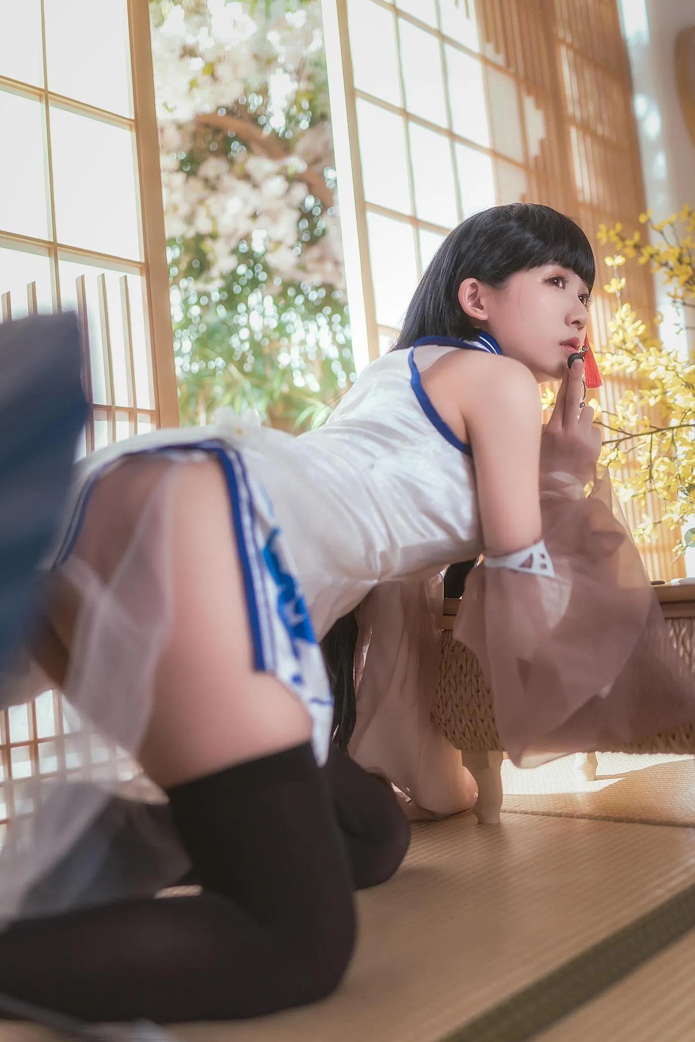 鳗鱼霏儿 – NO.49 碧蓝华裳 逸仙 [16P]插图8