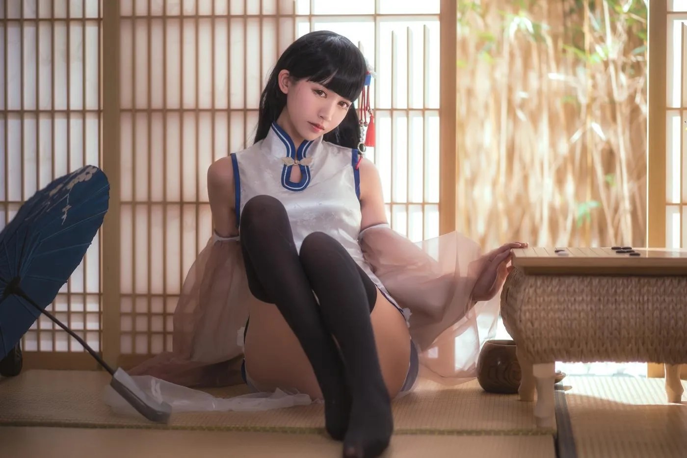 鳗鱼霏儿 – NO.49 碧蓝华裳 逸仙 [16P]插图9