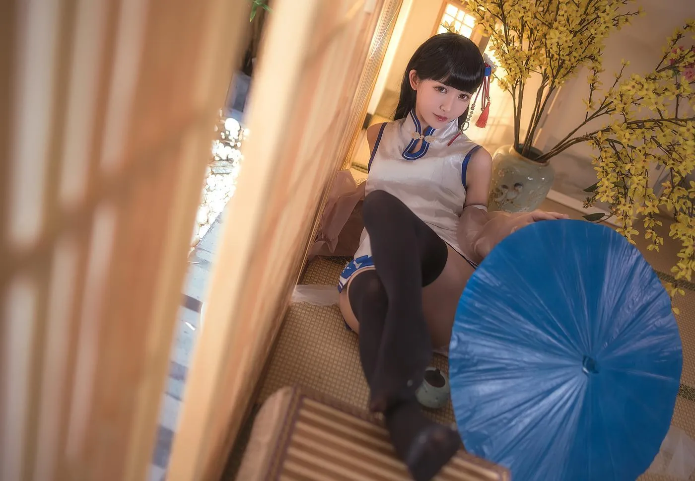 鳗鱼霏儿 – NO.49 碧蓝华裳 逸仙 [16P]插图5