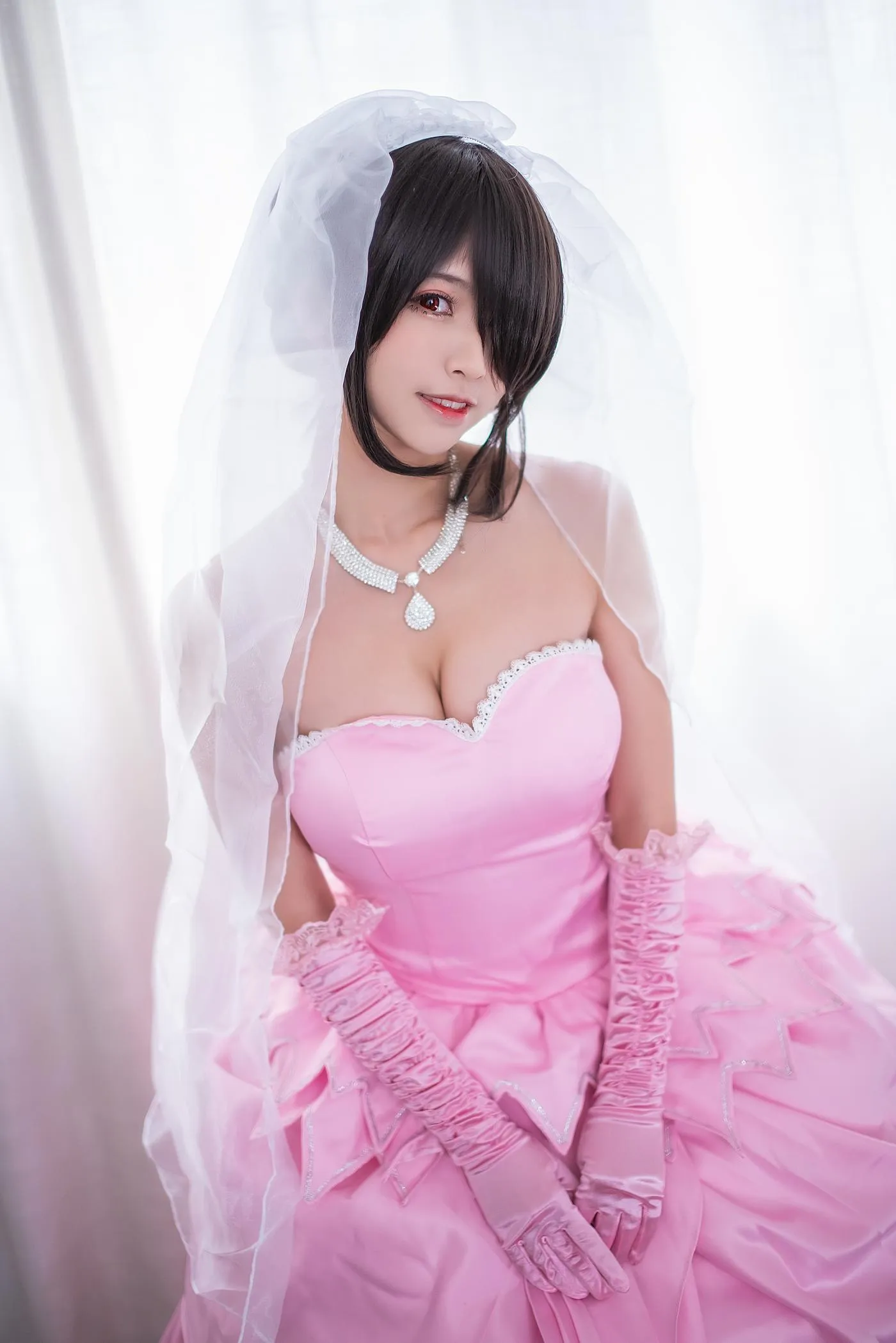 鳗鱼霏儿 – NO.50 狂三 婚纱 [14P]插图8