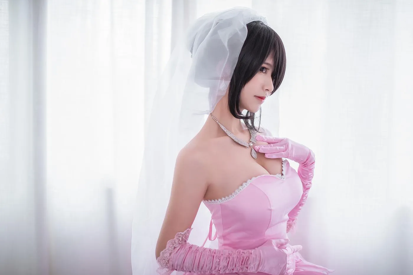 鳗鱼霏儿 – NO.50 狂三 婚纱 [14P]插图