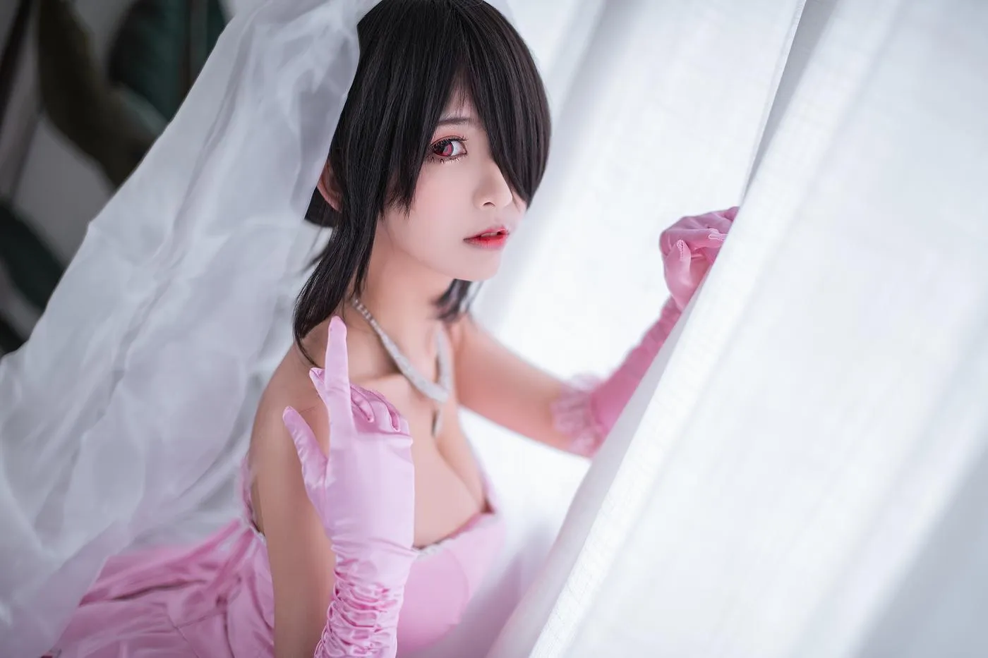 鳗鱼霏儿 – NO.50 狂三 婚纱 [14P]插图1