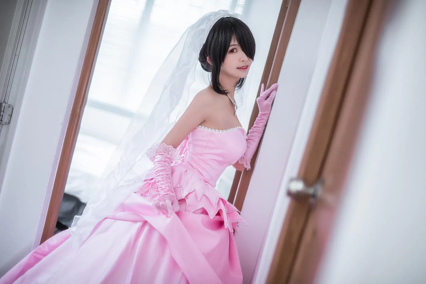鳗鱼霏儿 – NO.50 狂三 婚纱 [14P]插图2