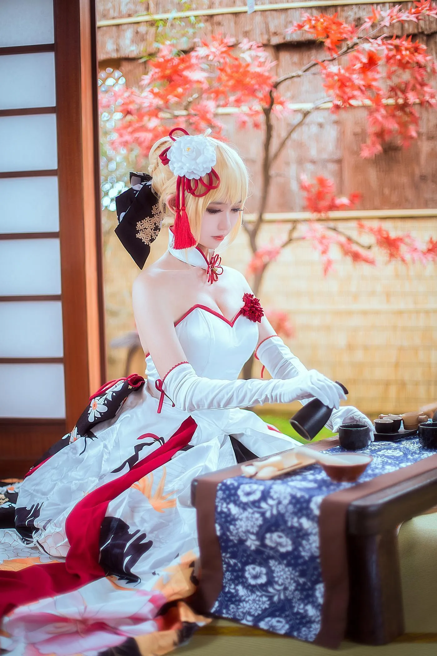 鳗鱼霏儿 – NO.56 King of Knight 和风礼服 [18P]插图6