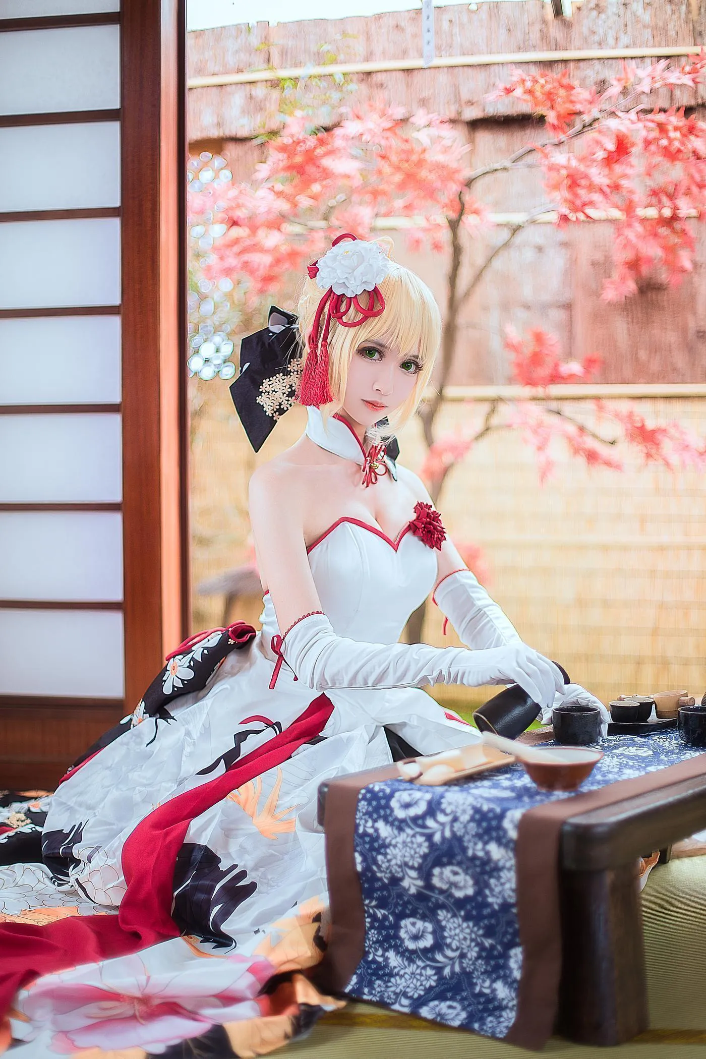 鳗鱼霏儿 – NO.56 King of Knight 和风礼服 [18P]插图7
