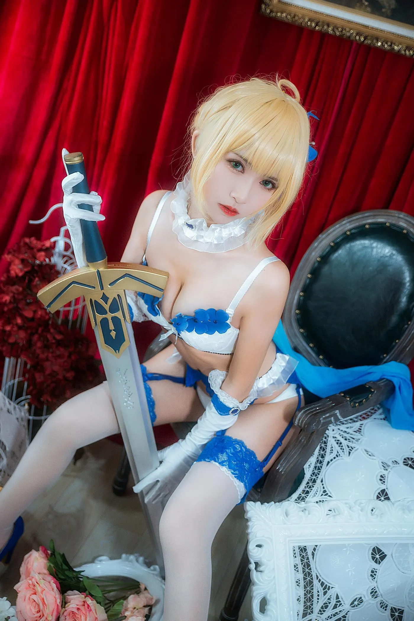 鳗鱼霏儿 – NO.59 King of Knight 室内 [15P]插图7