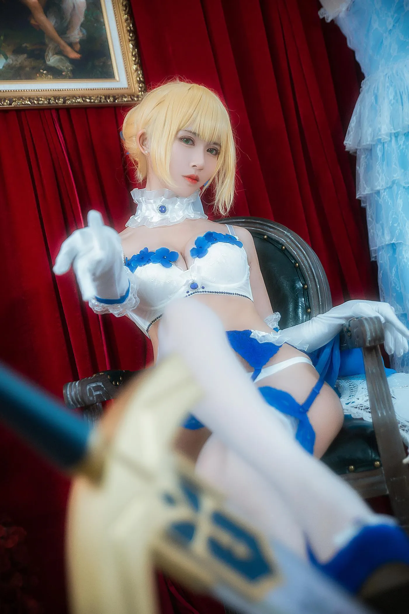 鳗鱼霏儿 – NO.59 King of Knight 室内 [15P]插图9