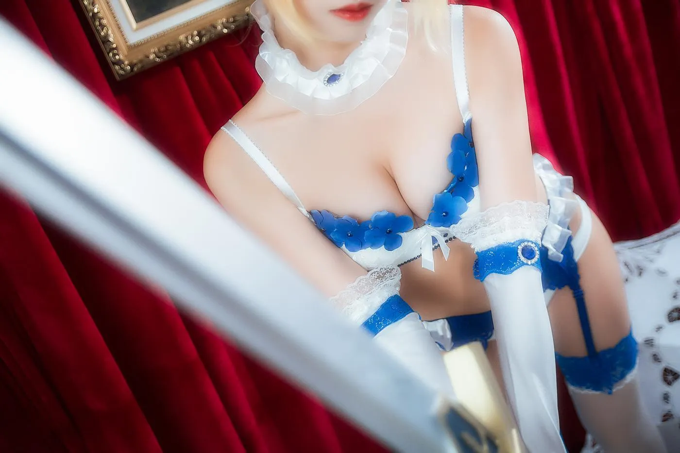 鳗鱼霏儿 – NO.59 King of Knight 室内 [15P]插图4