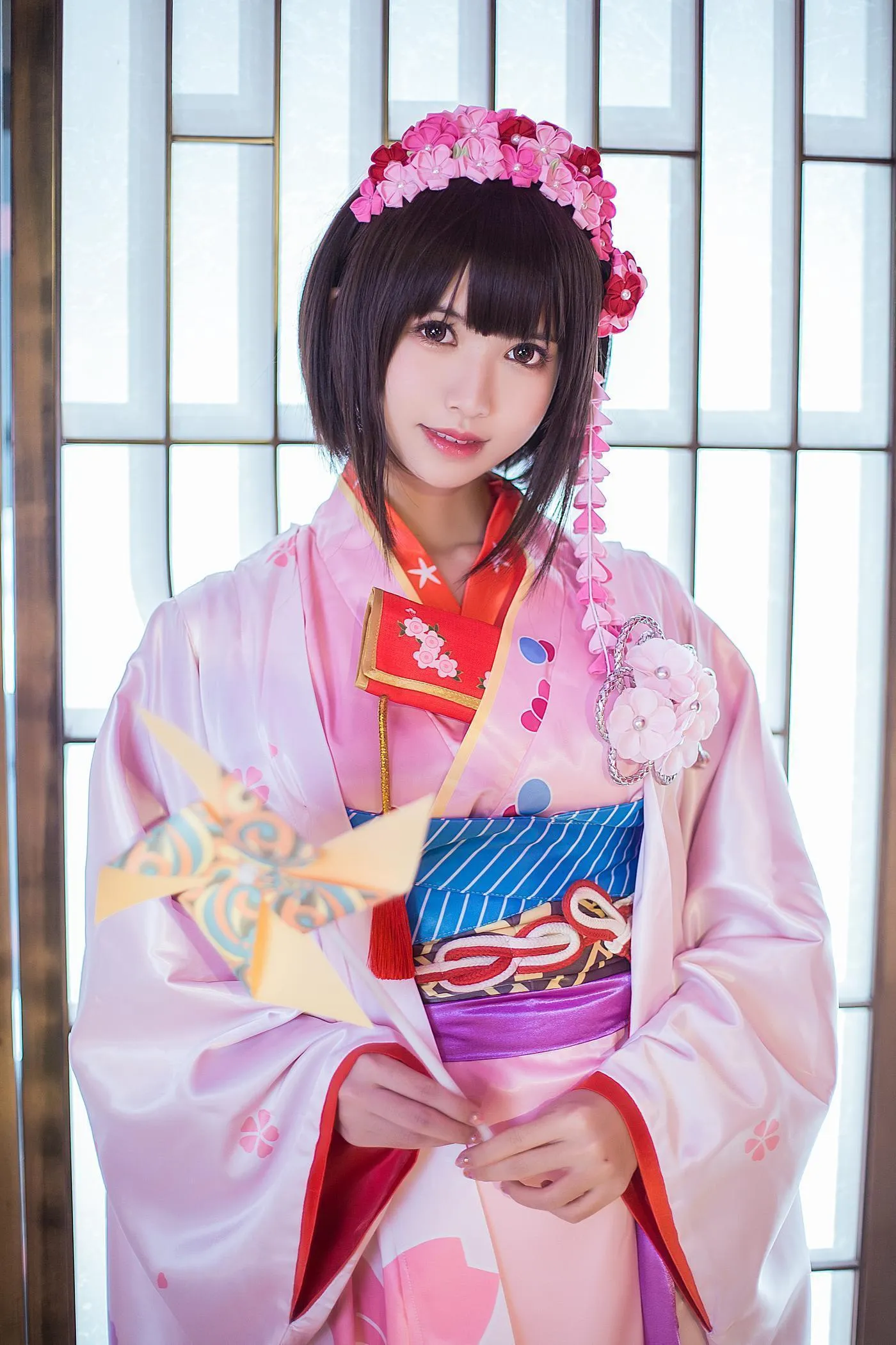 鳗鱼霏儿 – NO.70 圣人惠 和服 [12P]插图5