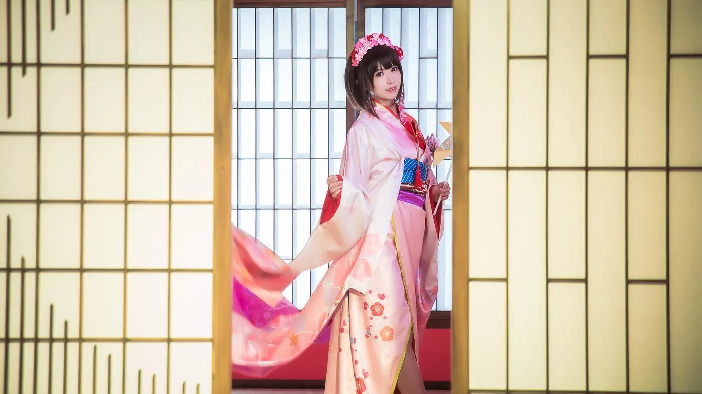 鳗鱼霏儿 – NO.70 圣人惠 和服 [12P]插图1