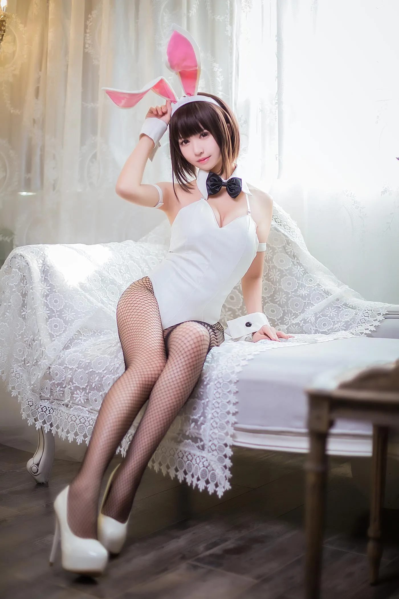 鳗鱼霏儿 – NO.73 圣人惠 兔女郎 [10P]插图5