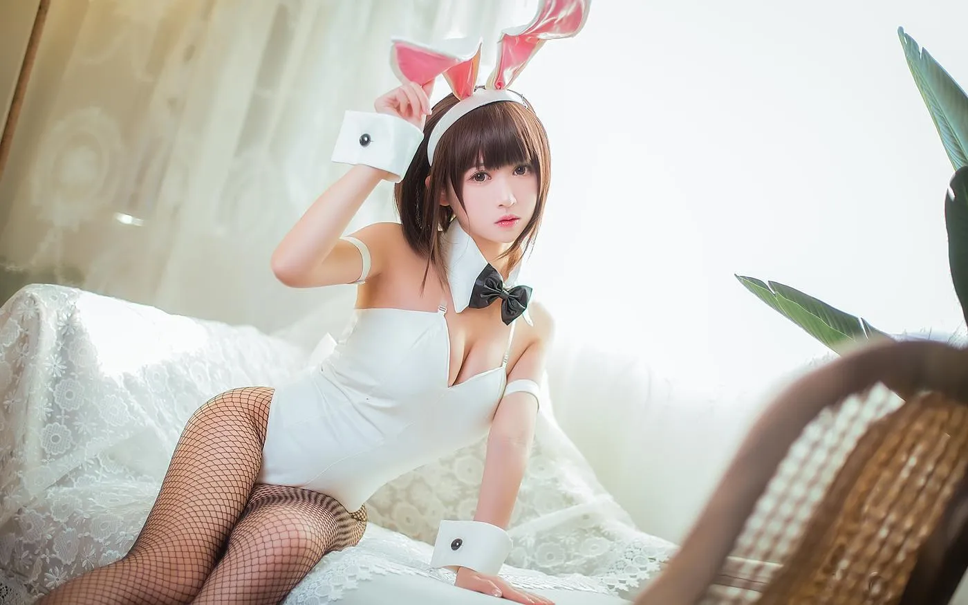 鳗鱼霏儿 – NO.73 圣人惠 兔女郎 [10P]插图6