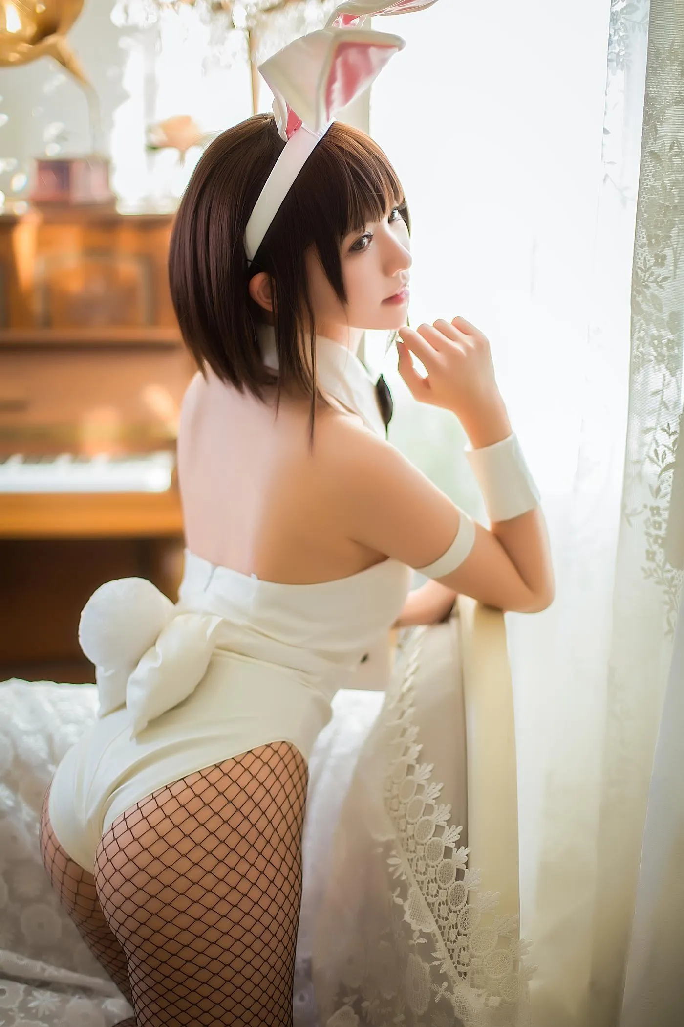 鳗鱼霏儿 – NO.73 圣人惠 兔女郎 [10P]插图7