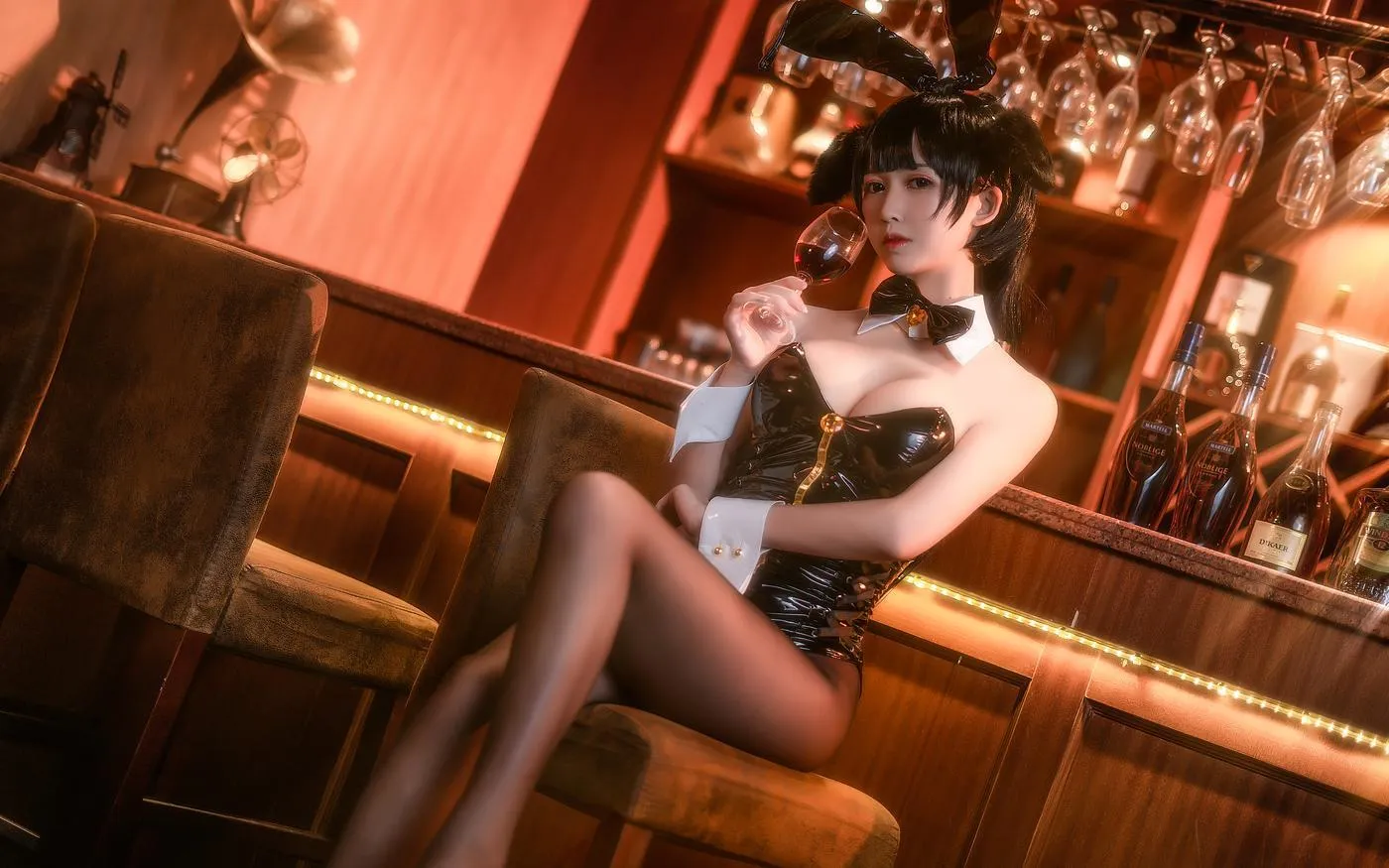 鳗鱼霏儿 – NO.78 双人本 兔女郎 [24P]插图9