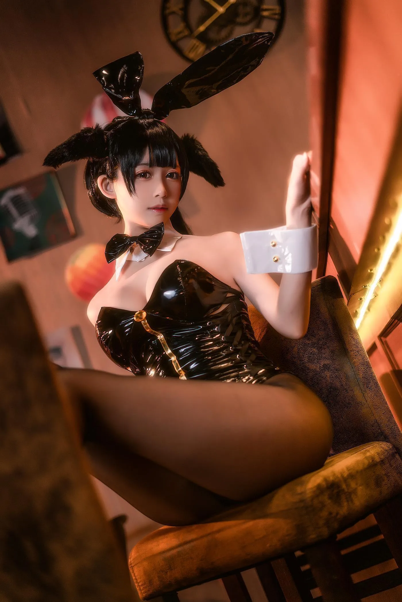 鳗鱼霏儿 – NO.78 双人本 兔女郎 [24P]插图1