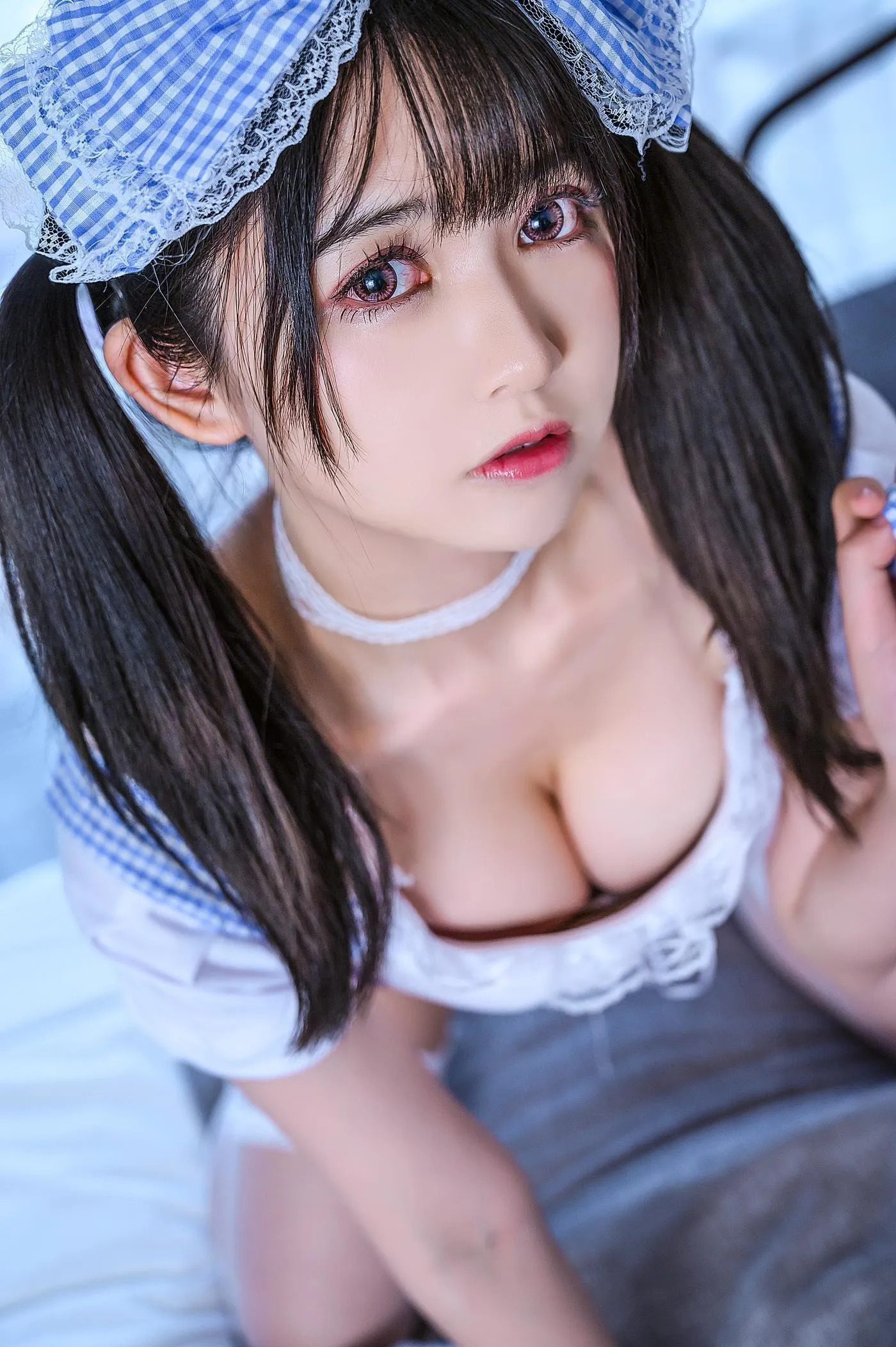 鳗鱼霏儿 – NO.80 蓝白女仆-电子版 [32P]插图9