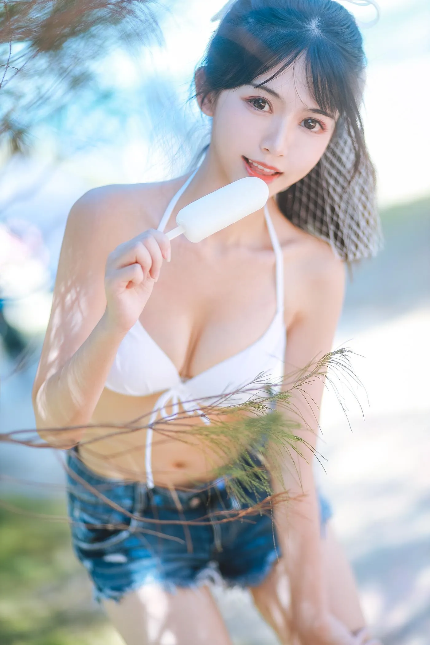 鳗鱼霏儿 – NO.83 海边 [23P]插图3