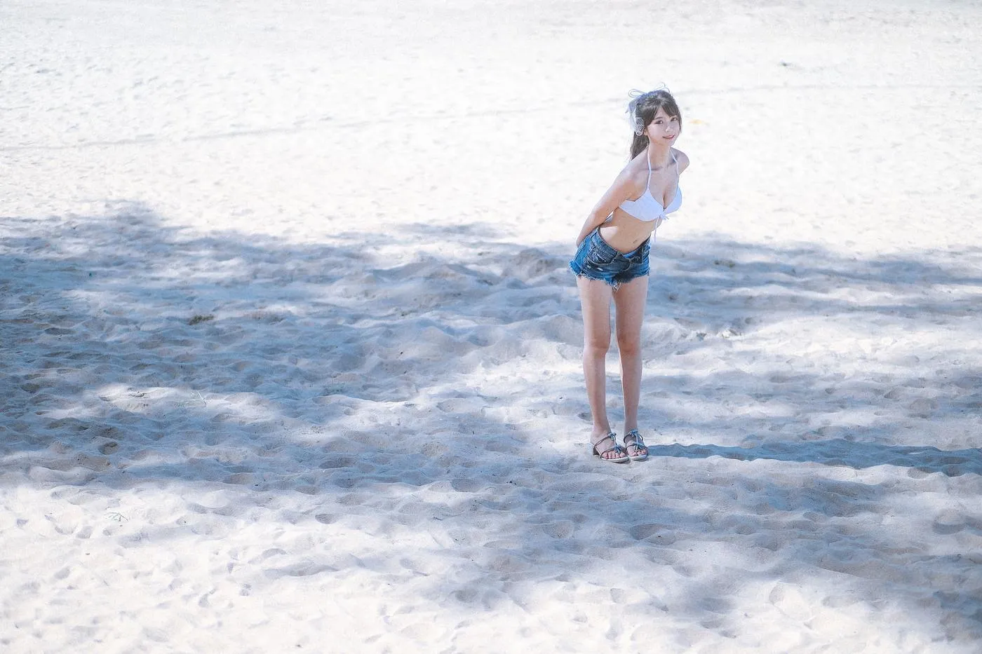 鳗鱼霏儿 – NO.83 海边-加噪点 [23P]插图8