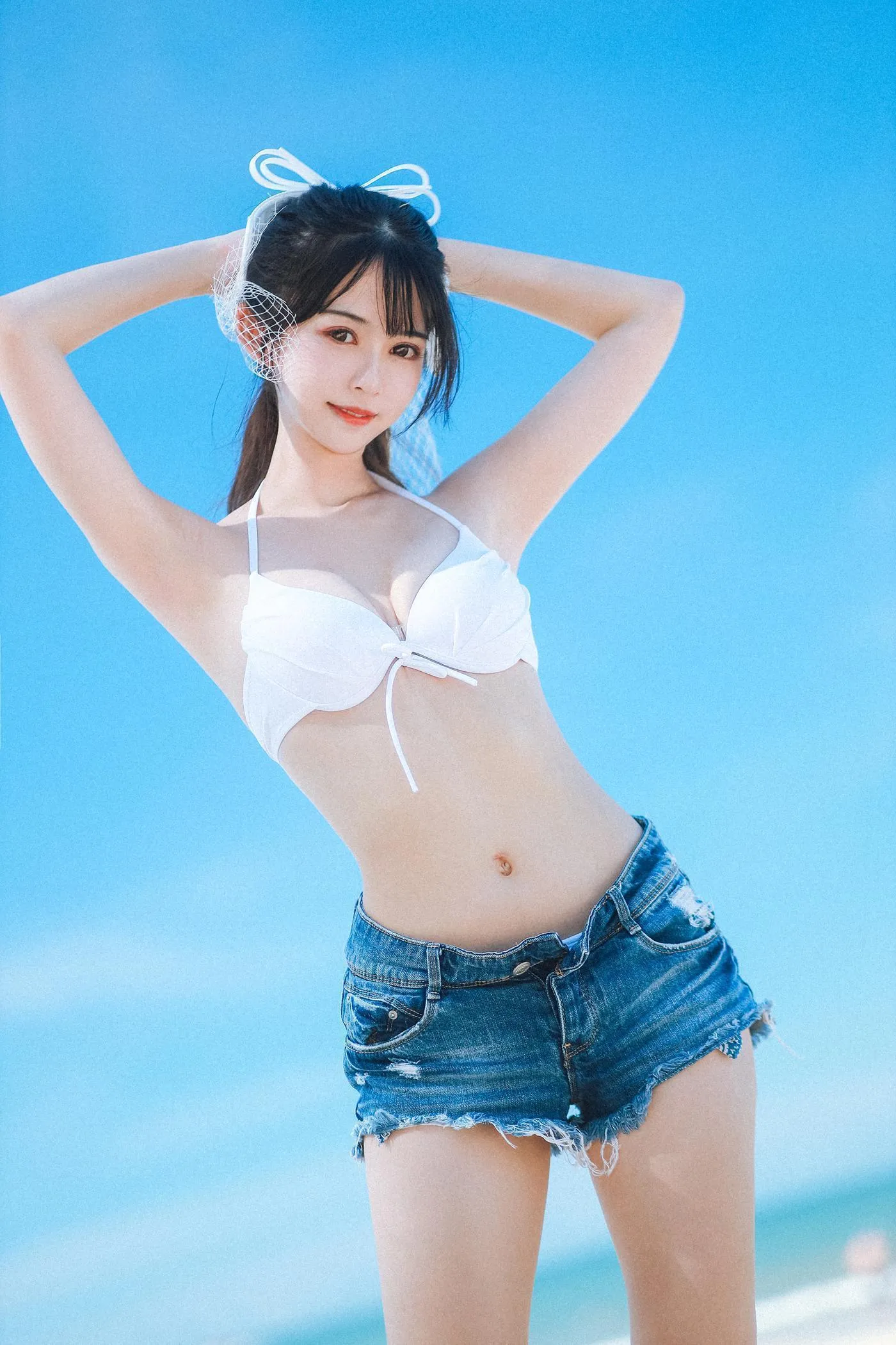 鳗鱼霏儿 – NO.83 海边-加噪点 [23P]插图9