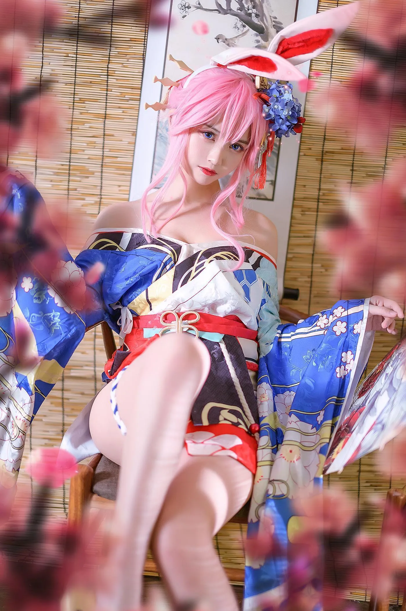 鳗鱼霏儿 – NO.86 八重樱花魁 [12P]插图9