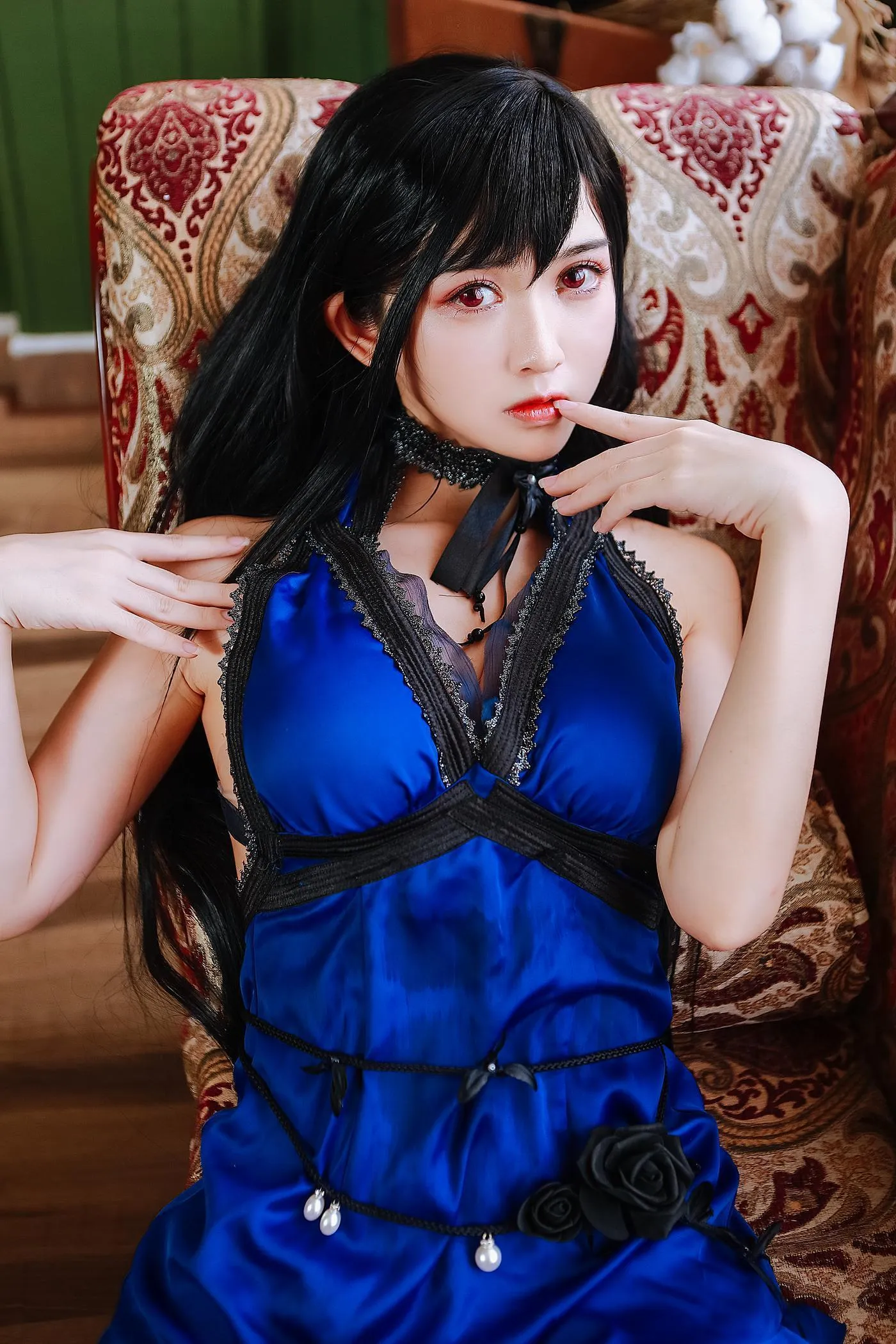 鳗鱼霏儿 – NO.88 蒂法礼服 [21P]插图6