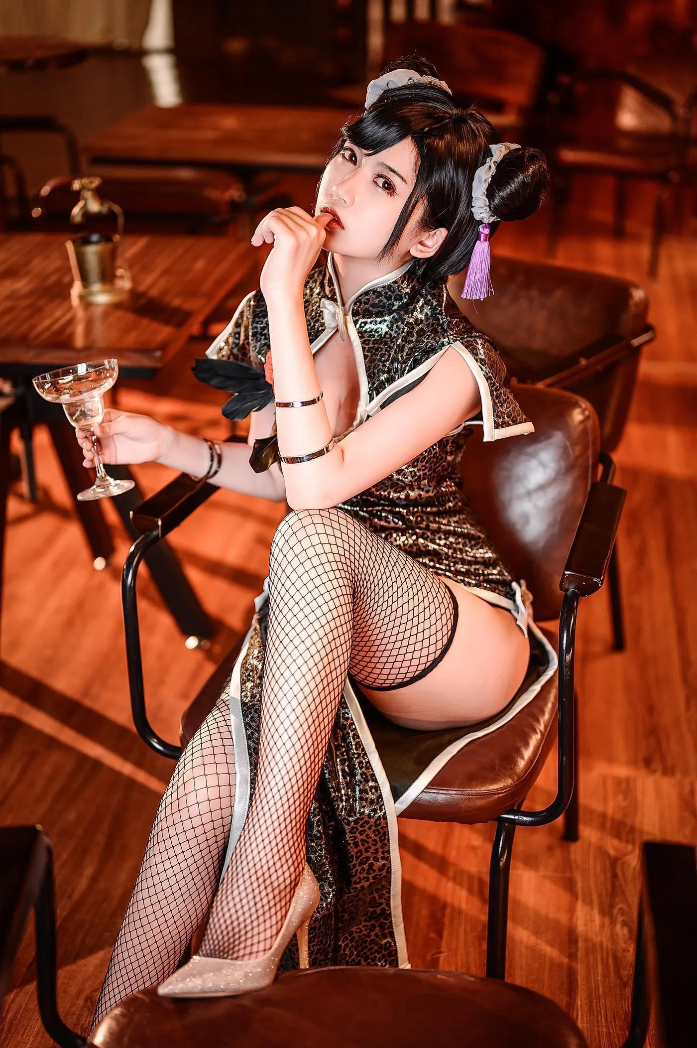 鳗鱼霏儿 – NO.89 蒂法旗袍 [21P]插图6