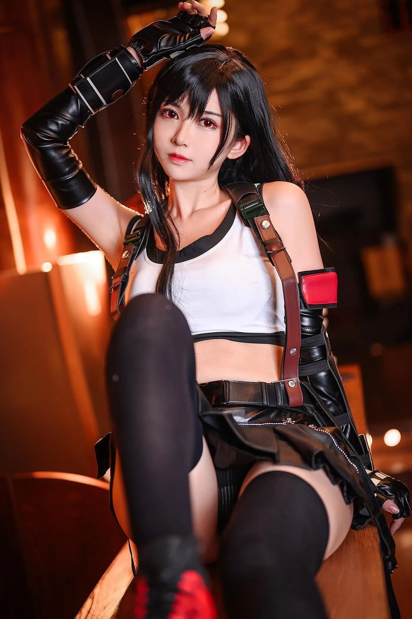 鳗鱼霏儿 – NO.90 蒂法战斗服 [21P]插图3