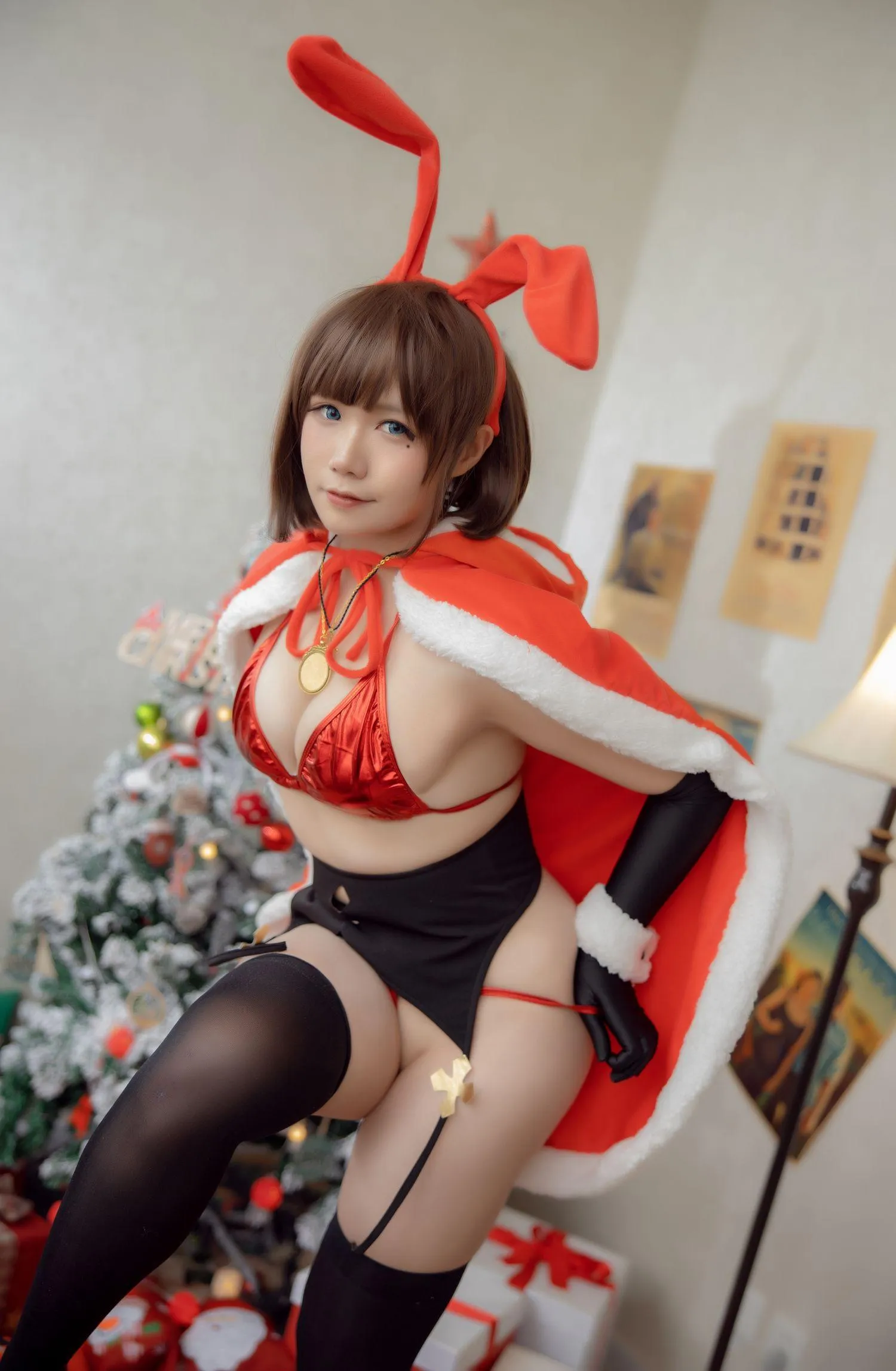 麻花酱 – NO.05 圣诞兔子大图 [22P]插图7