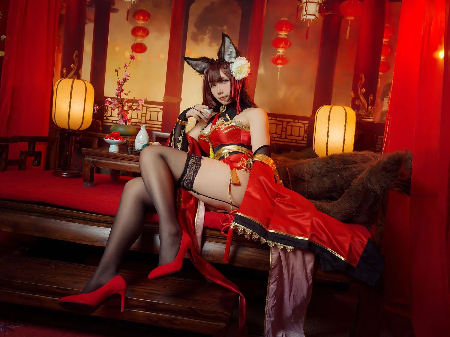 麻花酱 – NO.13 天城旗袍 [20P]插图