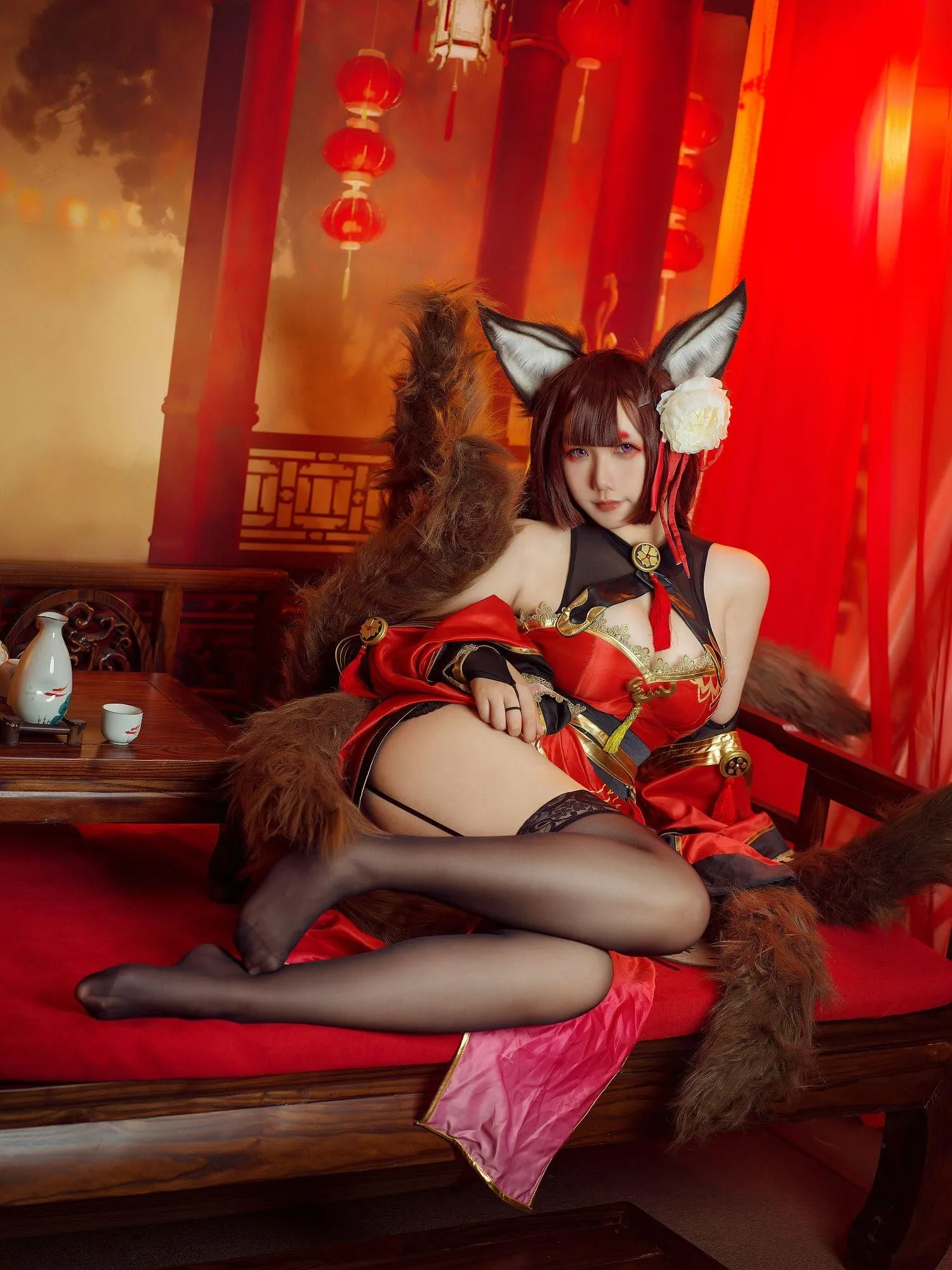 麻花酱 – NO.13 天城旗袍 [20P]插图7