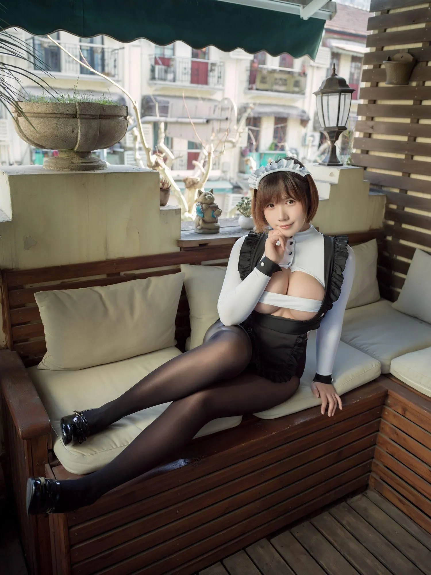 麻花酱 – NO.45 女仆系列 [60P]插图7