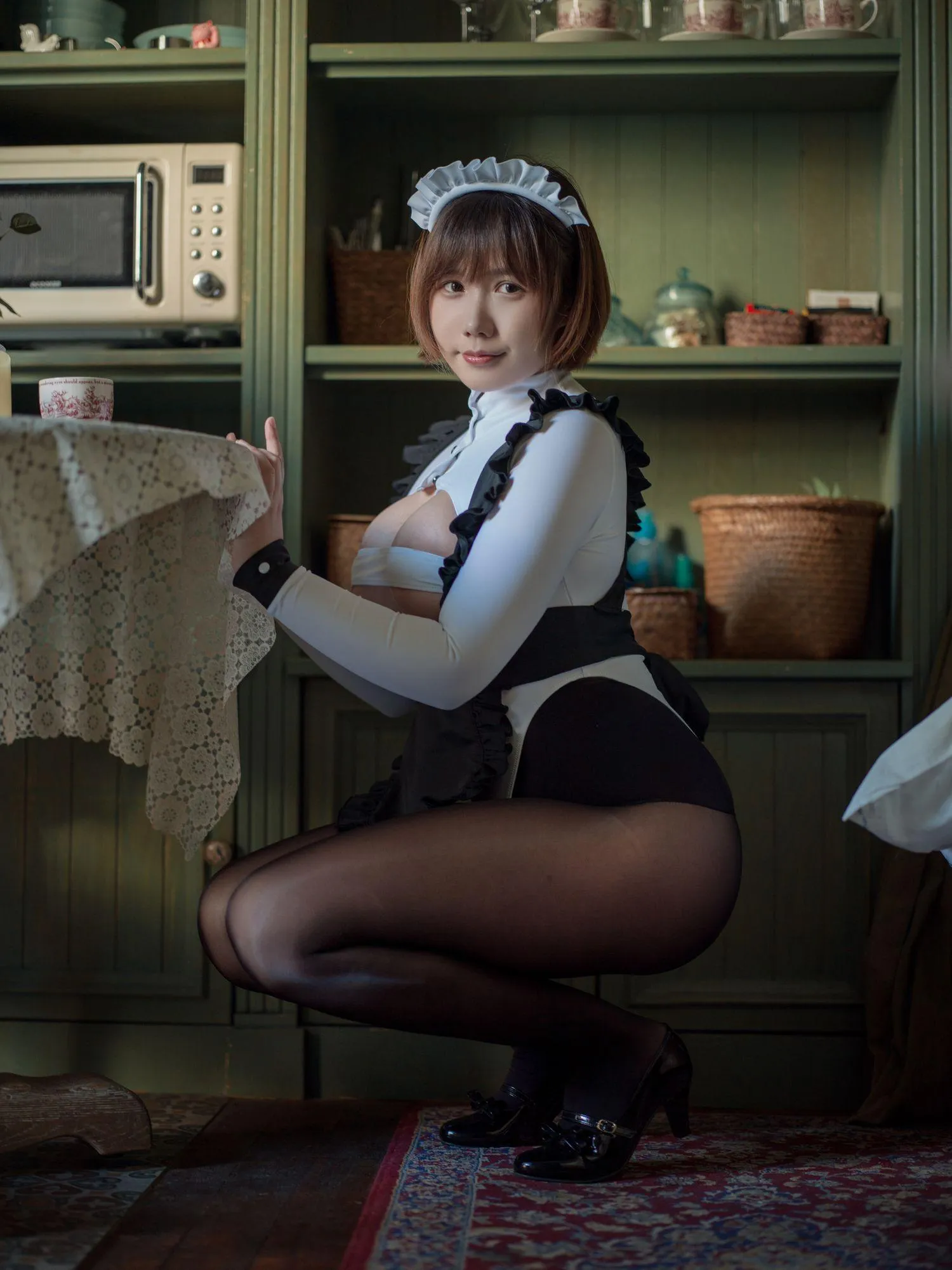 麻花酱 – NO.45 女仆系列 [60P]插图5