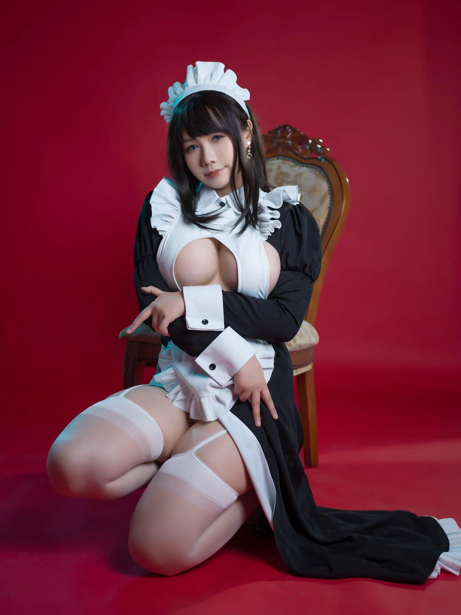 麻花酱 – NO.45 女仆系列 [60P]插图7