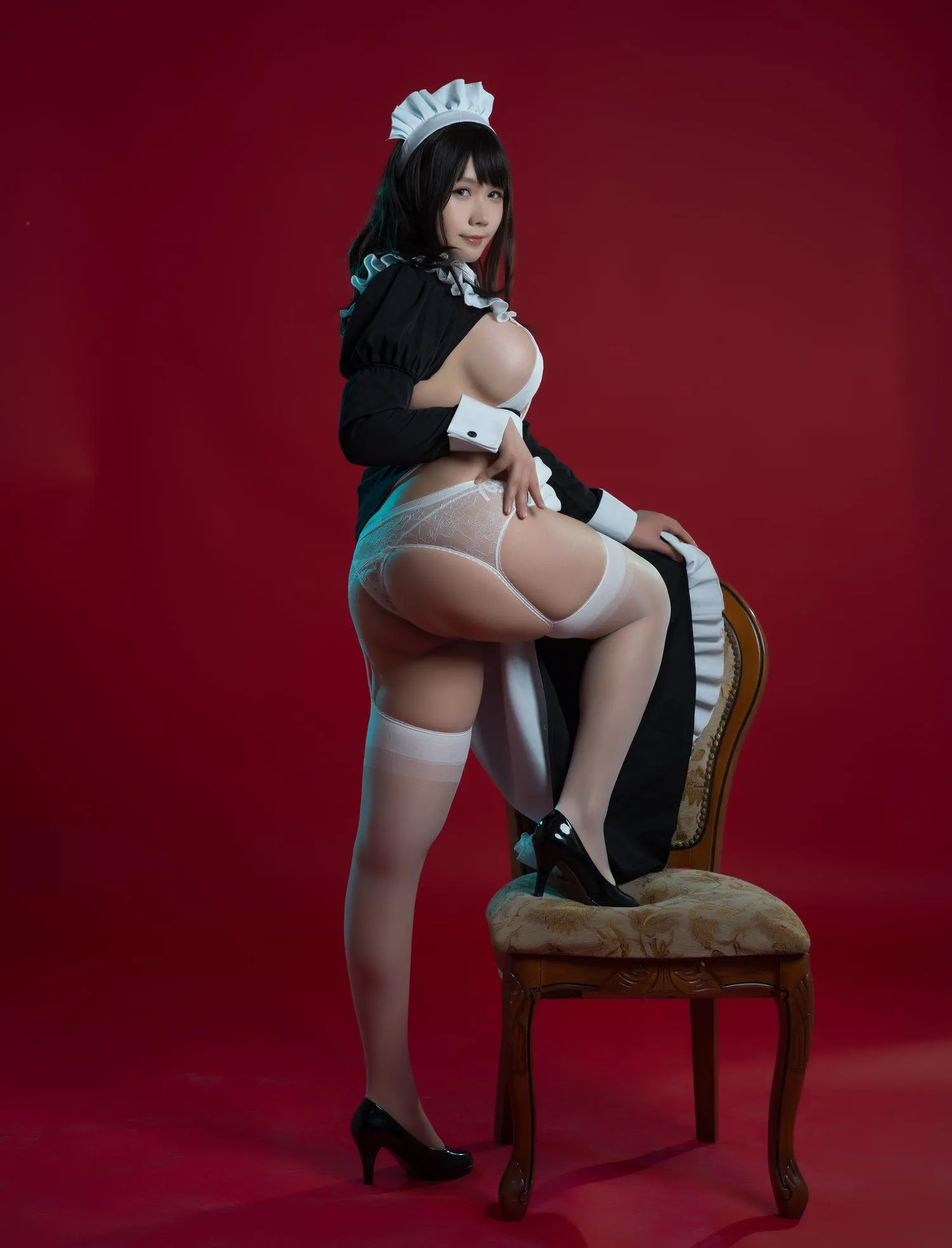 麻花酱 – NO.45 女仆系列 [60P]插图9
