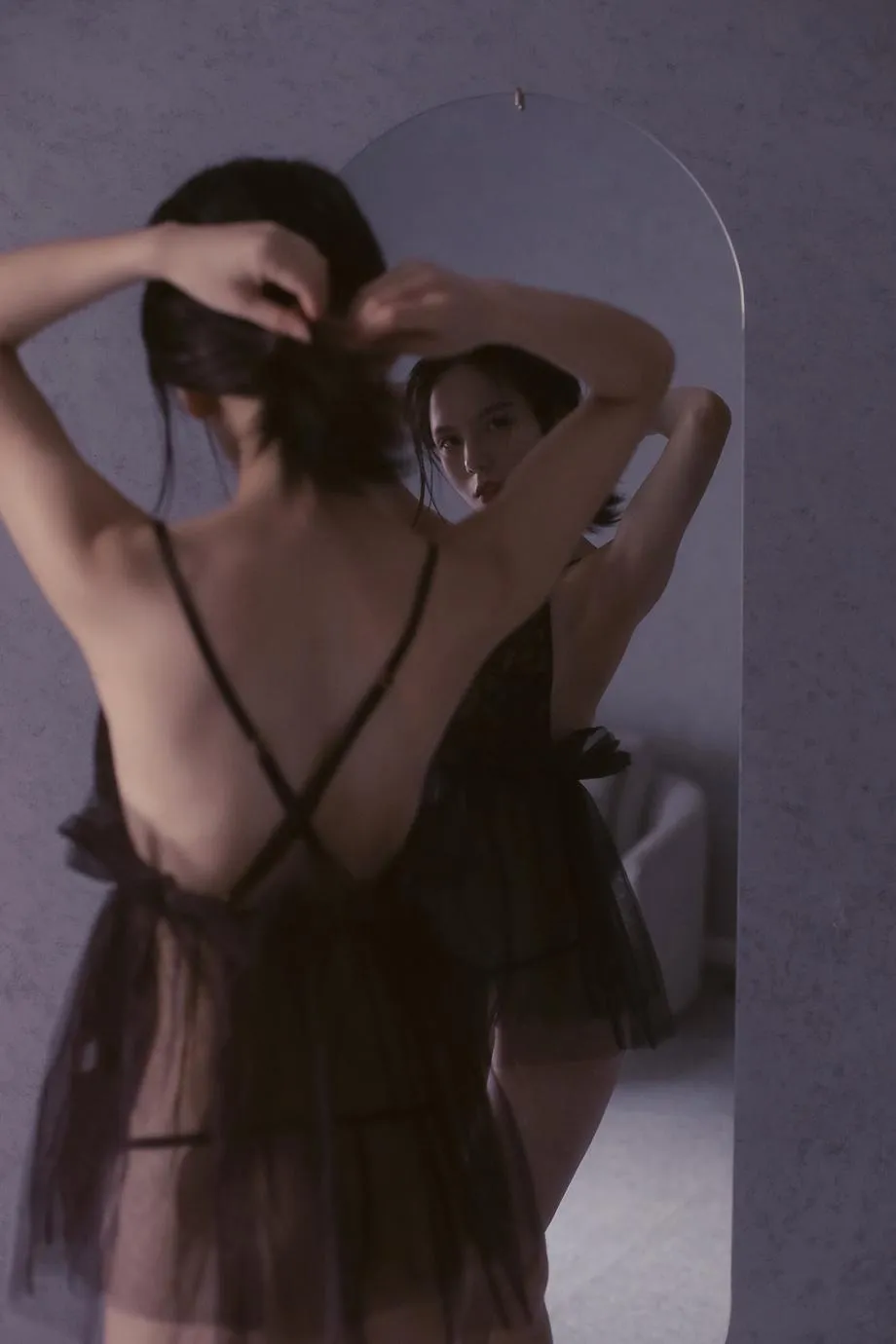 A-mu_ – NO.44 黑纱 [18P]插图8