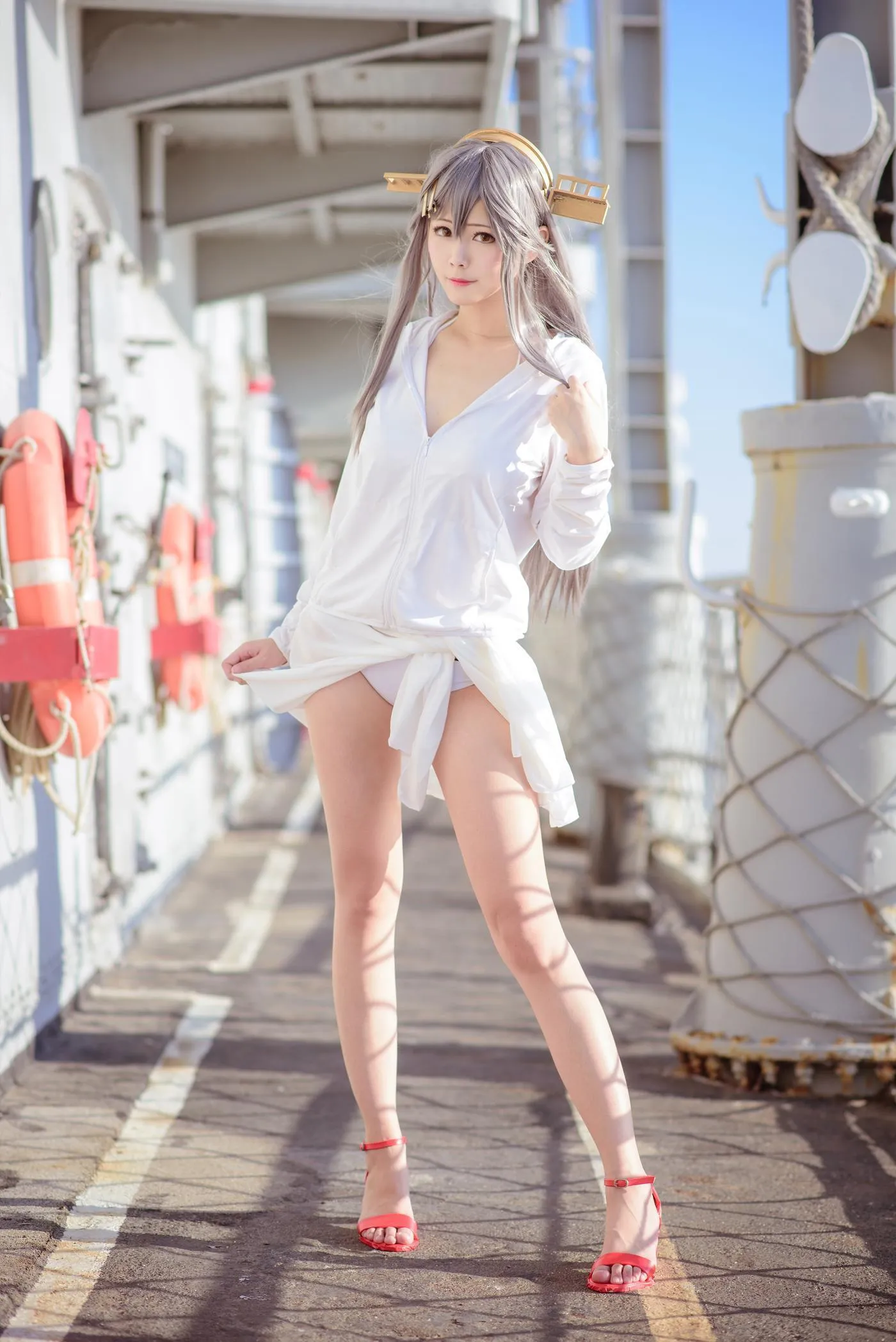 Arty亚缇 – NO.02 Arty亚缇   艦これ はるな Haruna（3套）-HarunaDF [21P]插图4