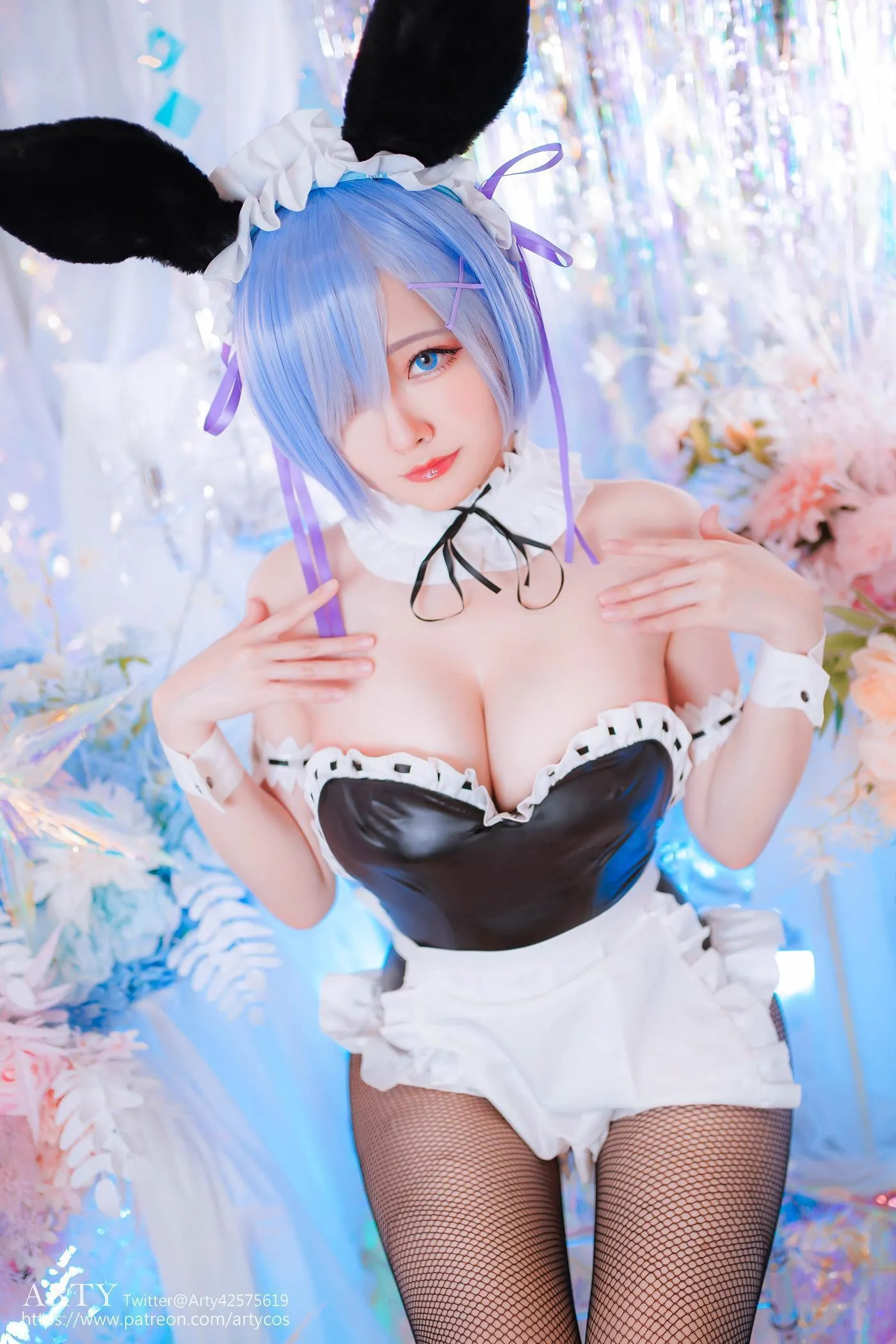 Arty亚缇 – NO.14 REM bunny suit ver. (Re_Zero) (7 October 2021) [33P]插图2