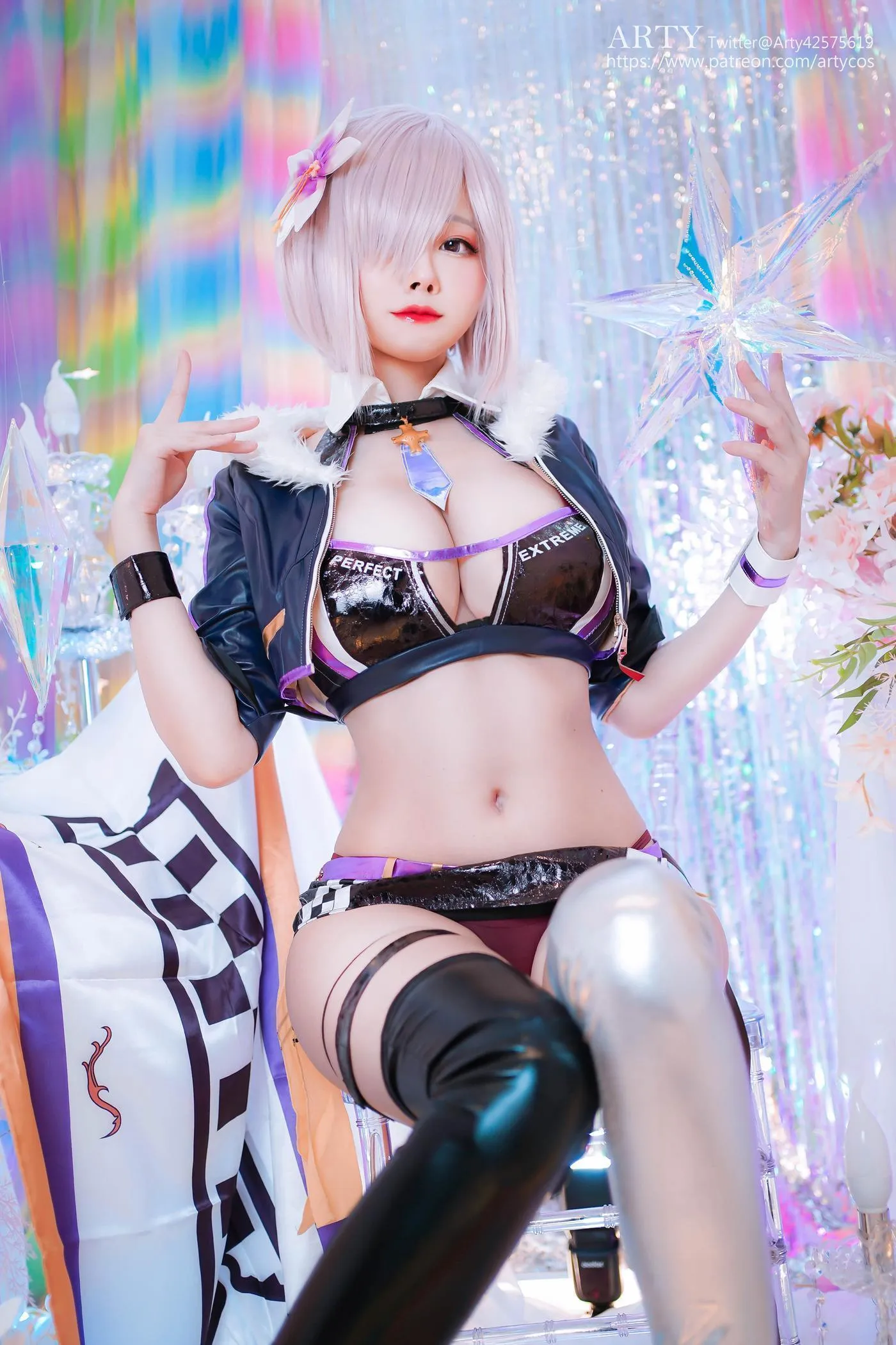 Arty亚缇 – NO.32 FGO Mash racing suit [22P]插图