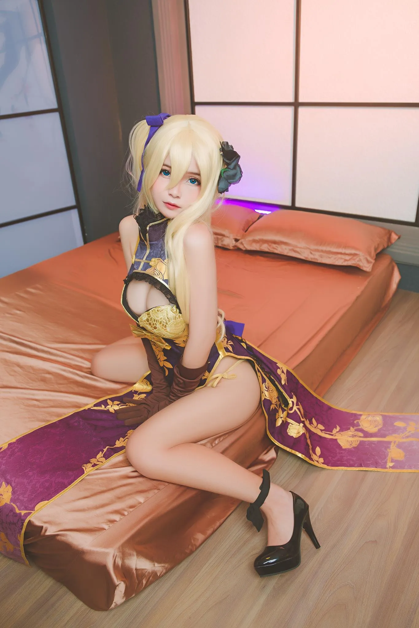 Azami – NO.39 金莲旗袍 [23P]插图5