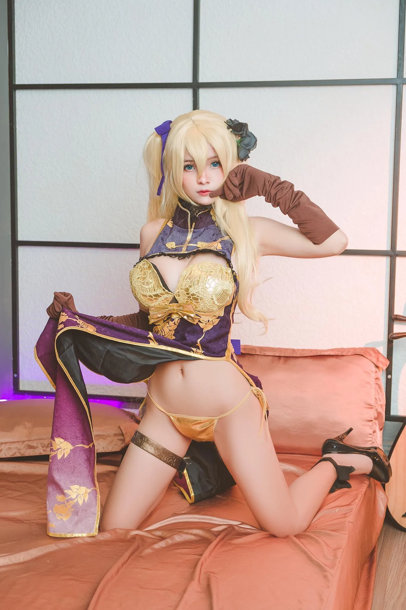 Azami – NO.39 金莲旗袍 [23P]插图8
