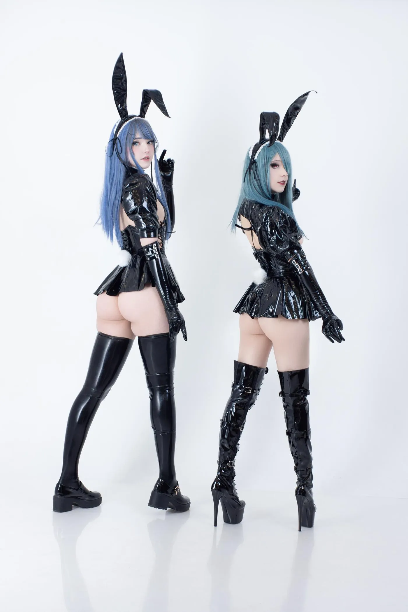 Candy Ball – NO.11 Latex Bunny Twins [57P]插图1