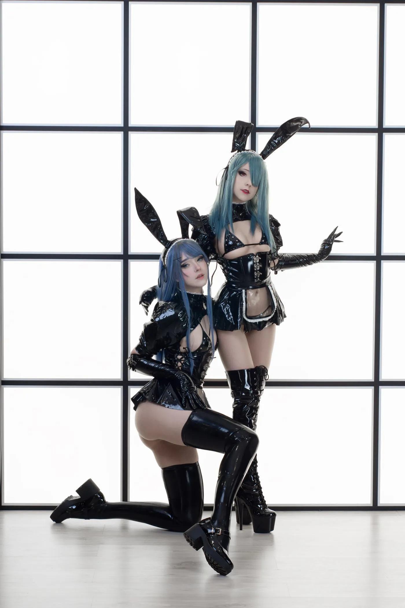 Candy Ball – NO.11 Latex Bunny Twins [57P]插图