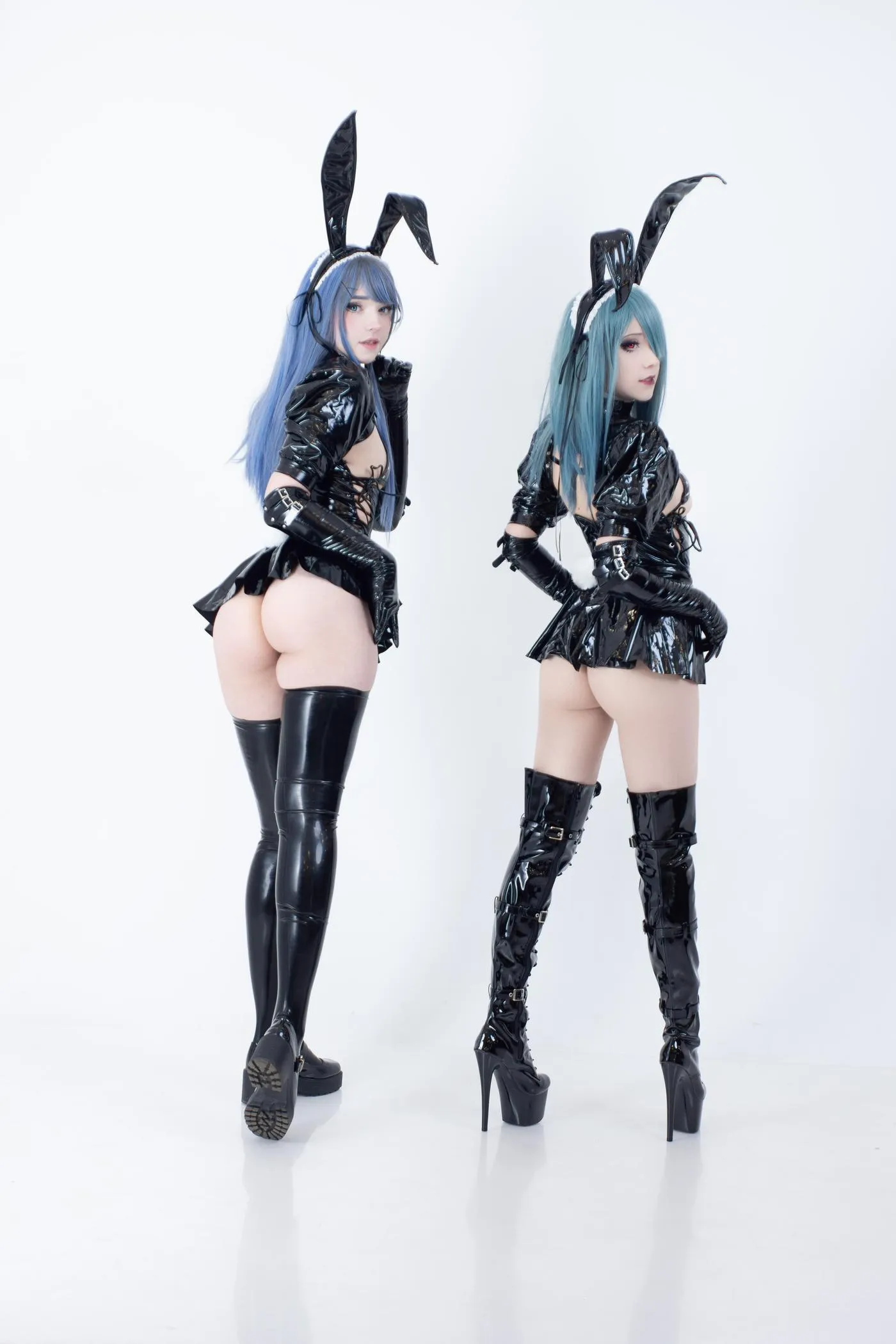 Candy Ball – NO.11 Latex Bunny Twins [57P]插图1